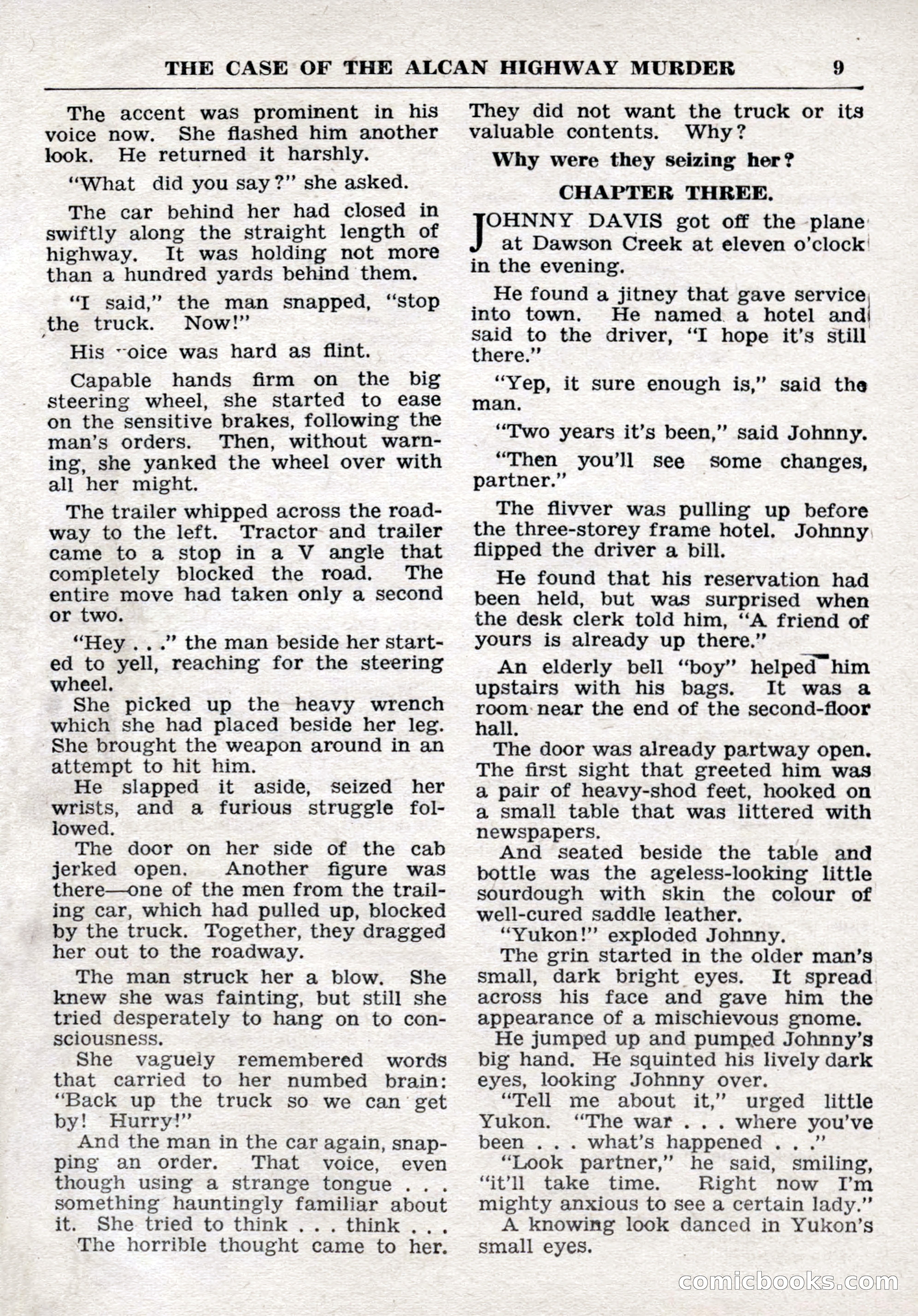 Crime Story Magazine, No. 4 — page 9 of 68