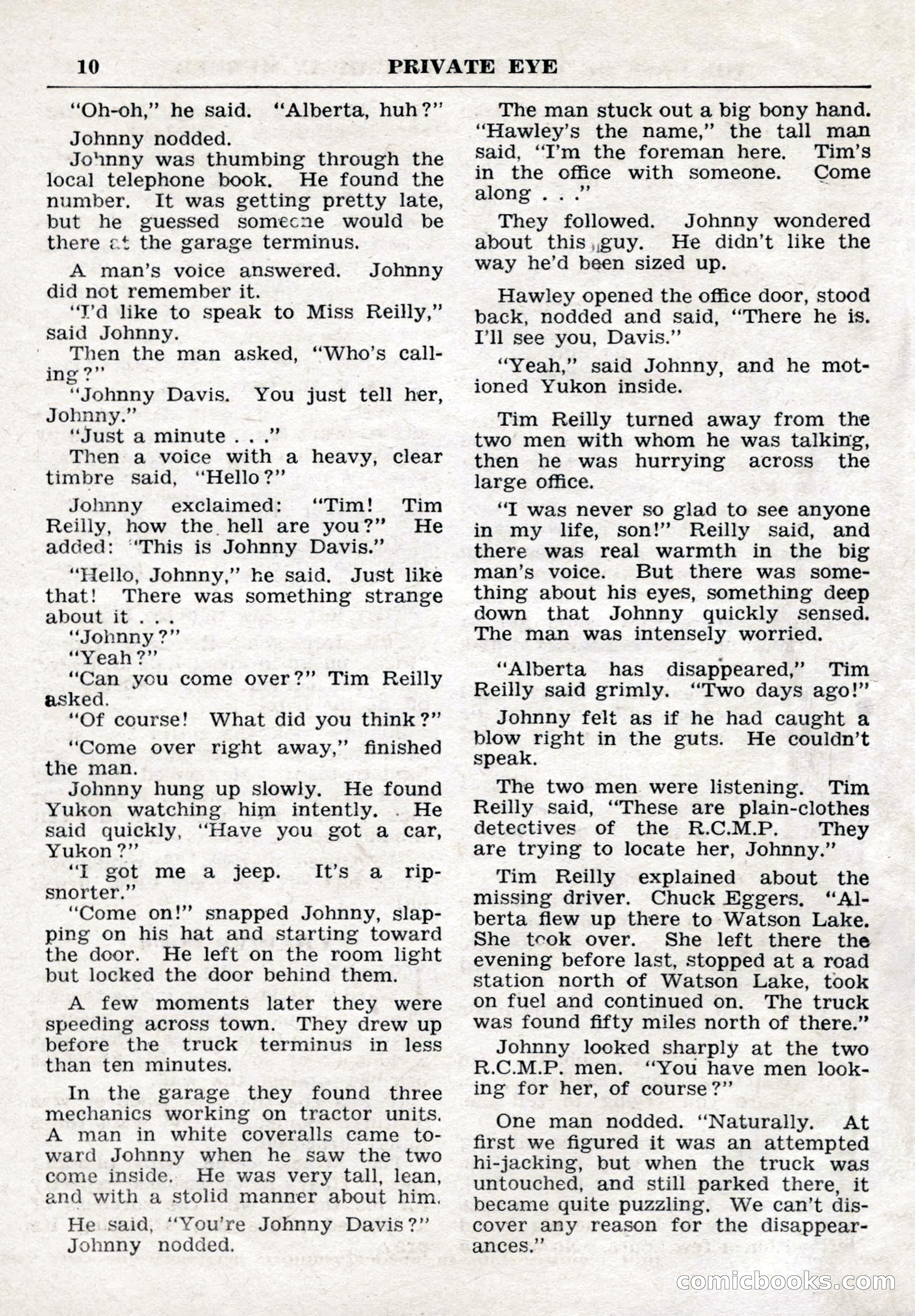 Crime Story Magazine, No. 4 — page 10 of 68