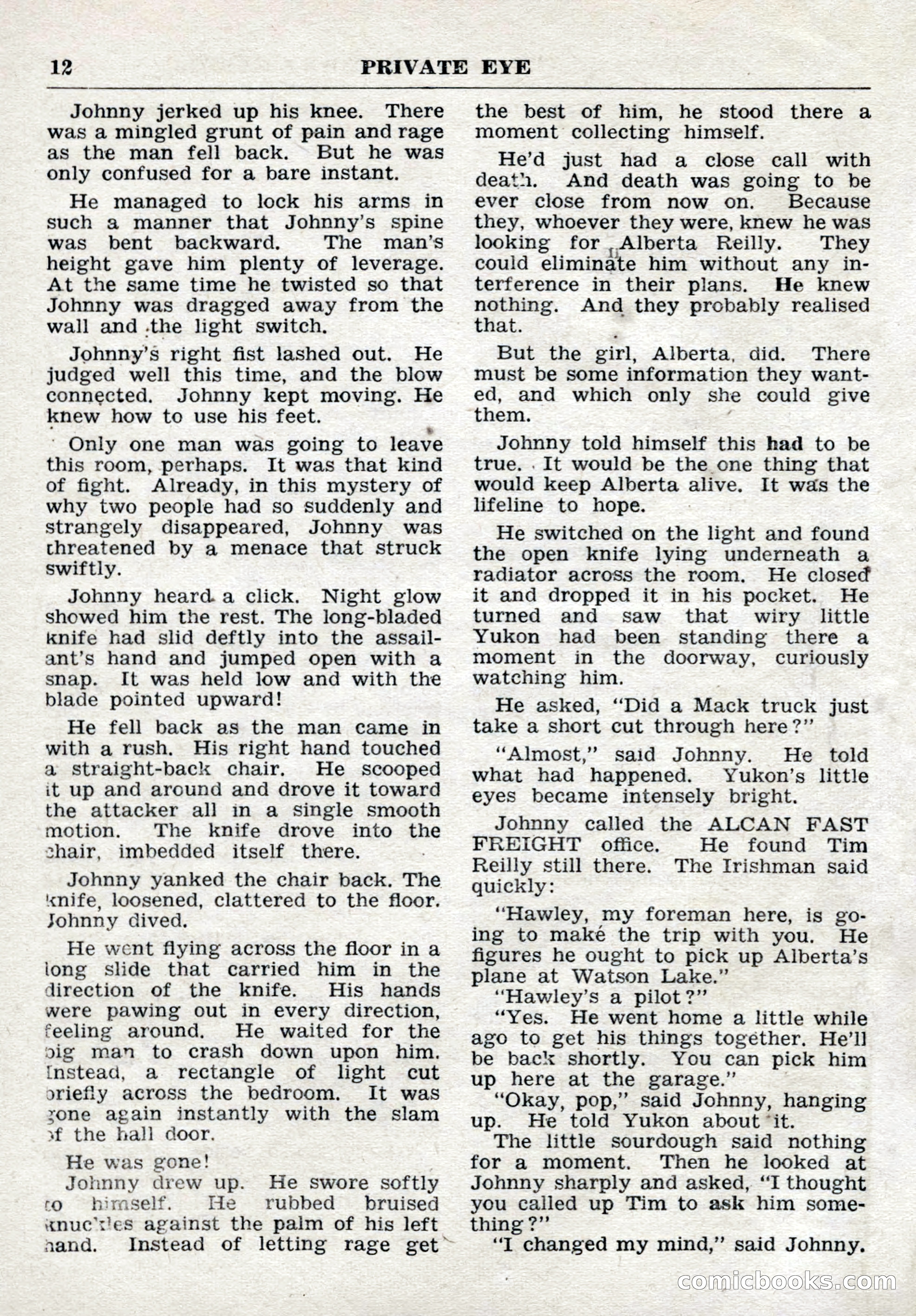 Crime Story Magazine, No. 4 — page 12 of 68
