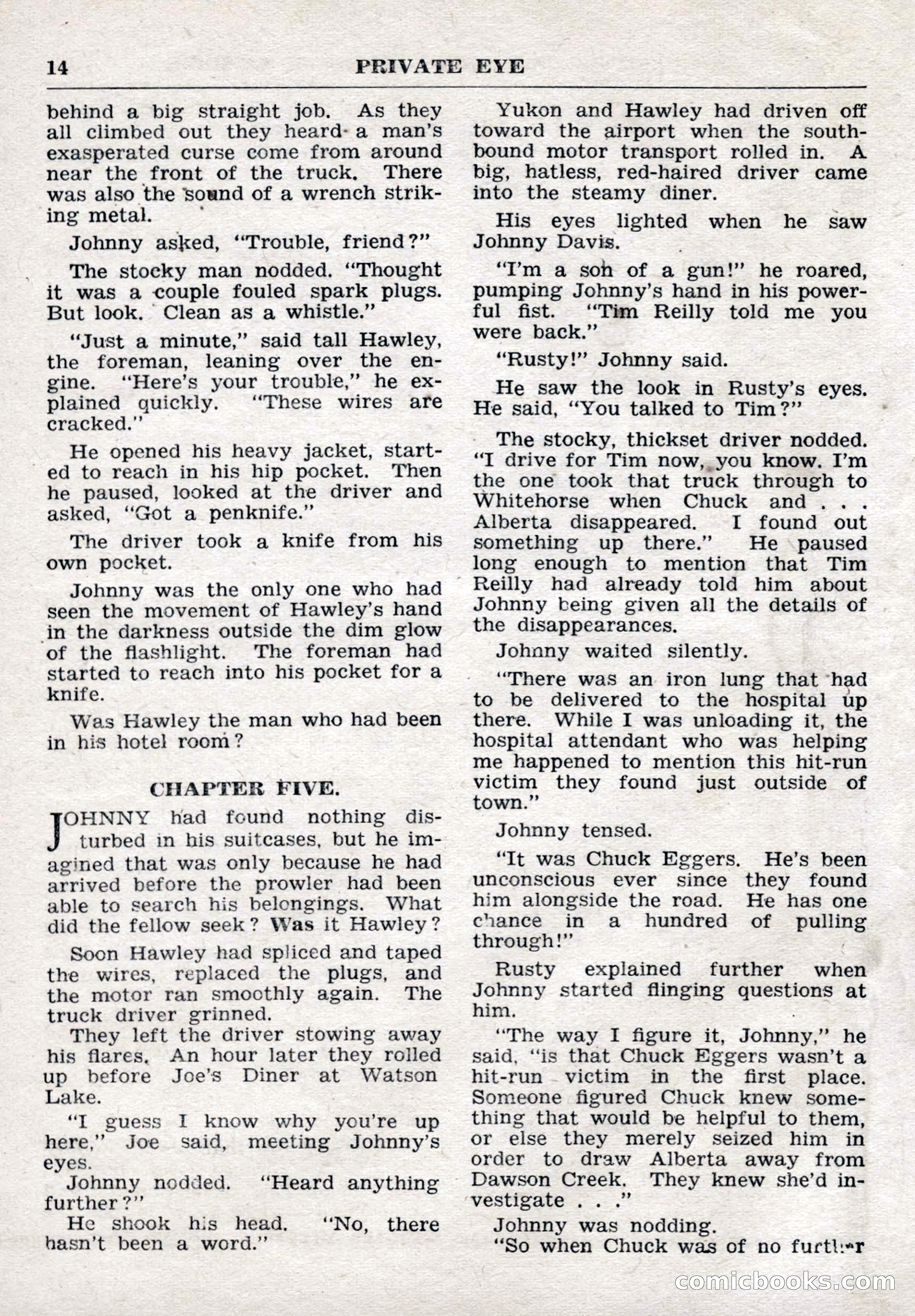 Crime Story Magazine, No. 4 — page 14 of 68