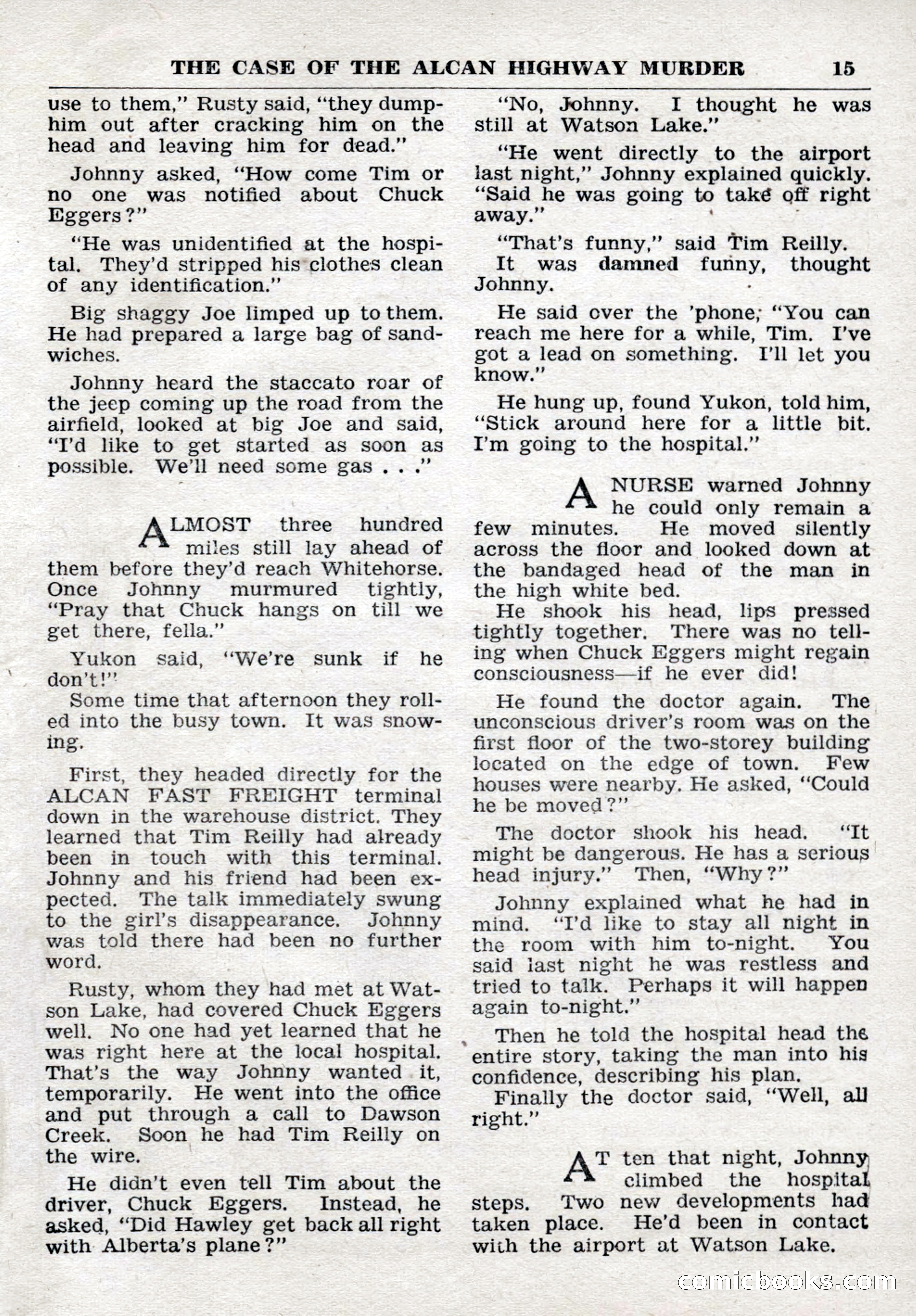 Crime Story Magazine, No. 4 — page 15 of 68