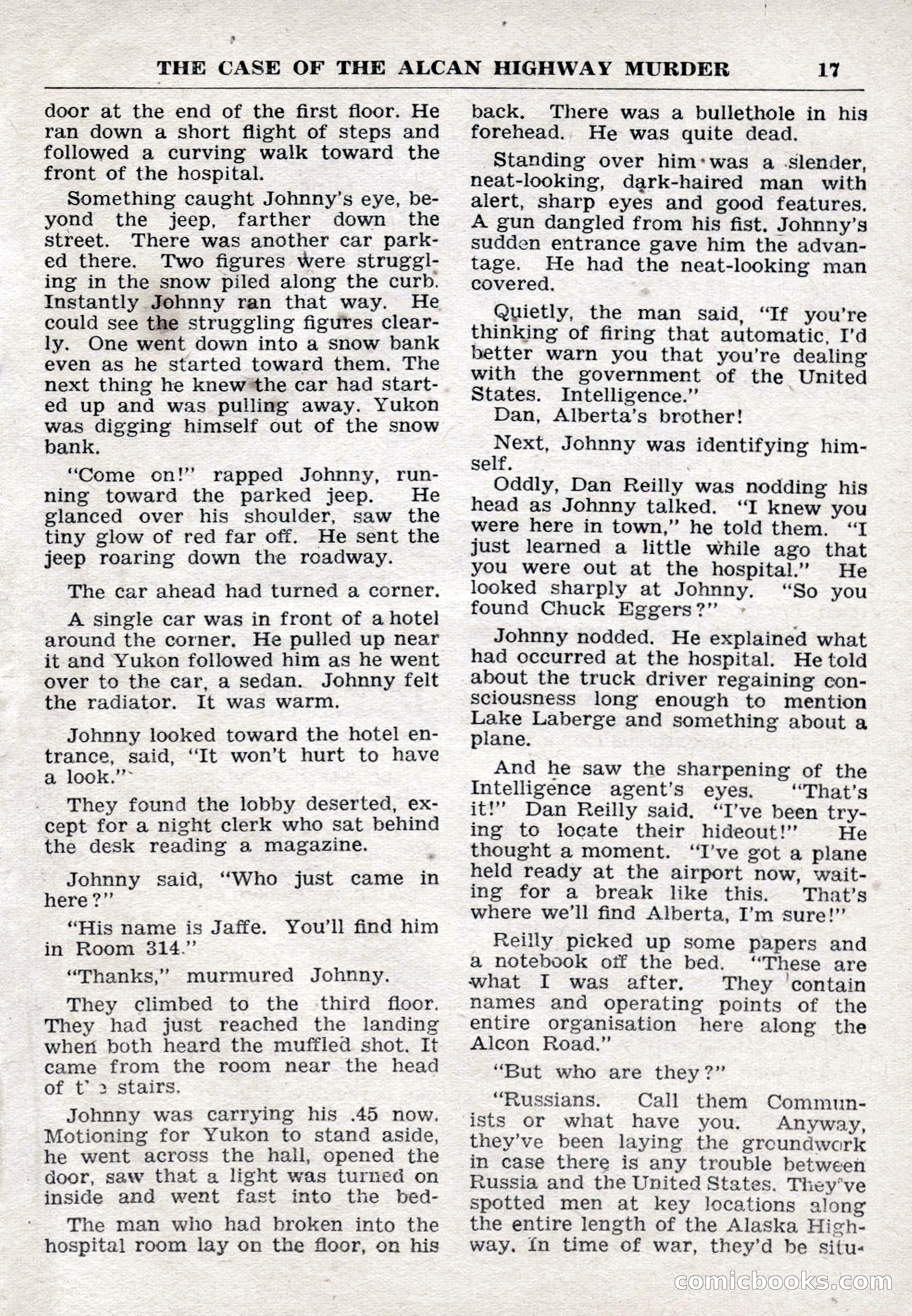 Crime Story Magazine, No. 4 — page 17 of 68
