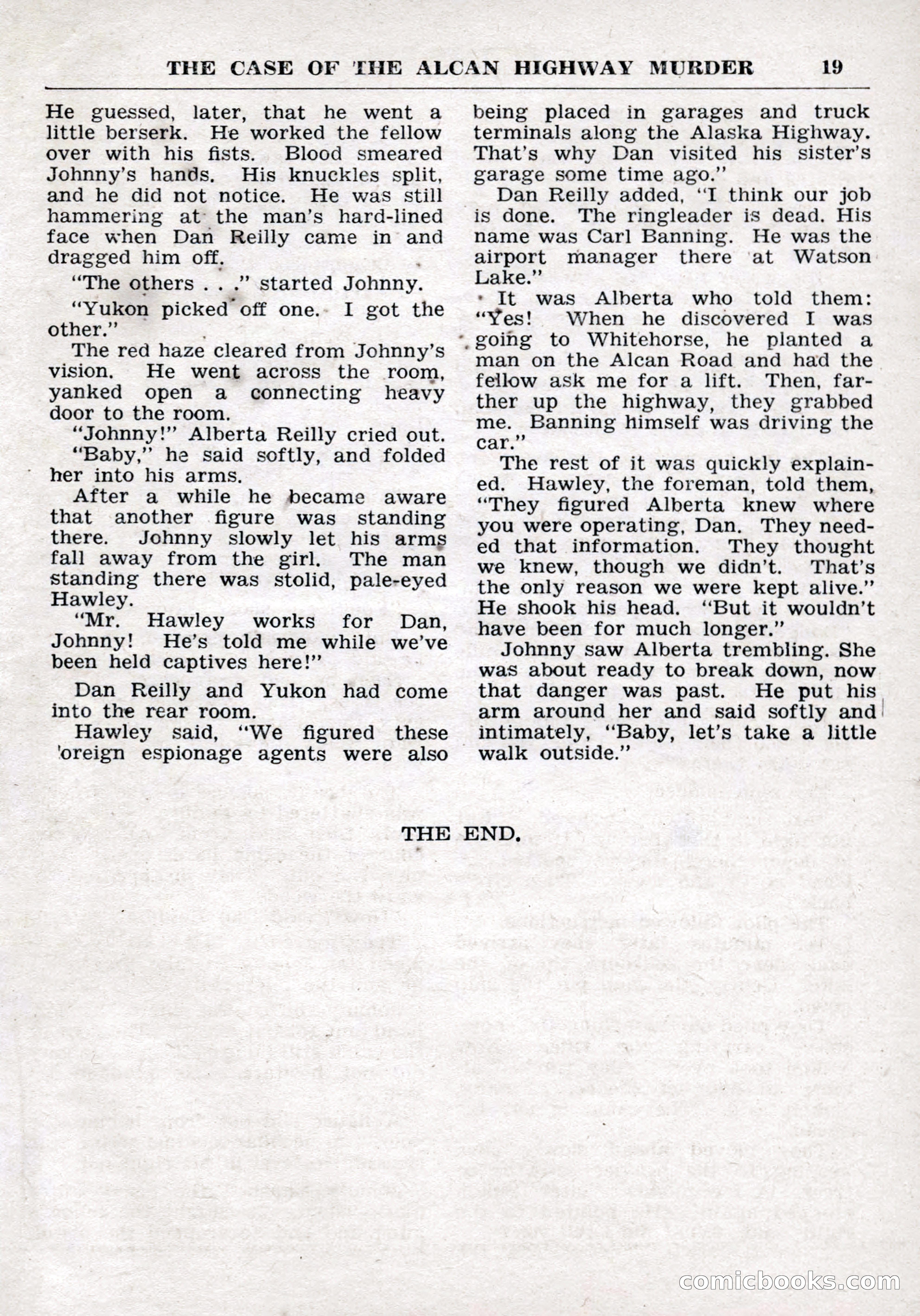 Crime Story Magazine, No. 4 — page 19 of 68
