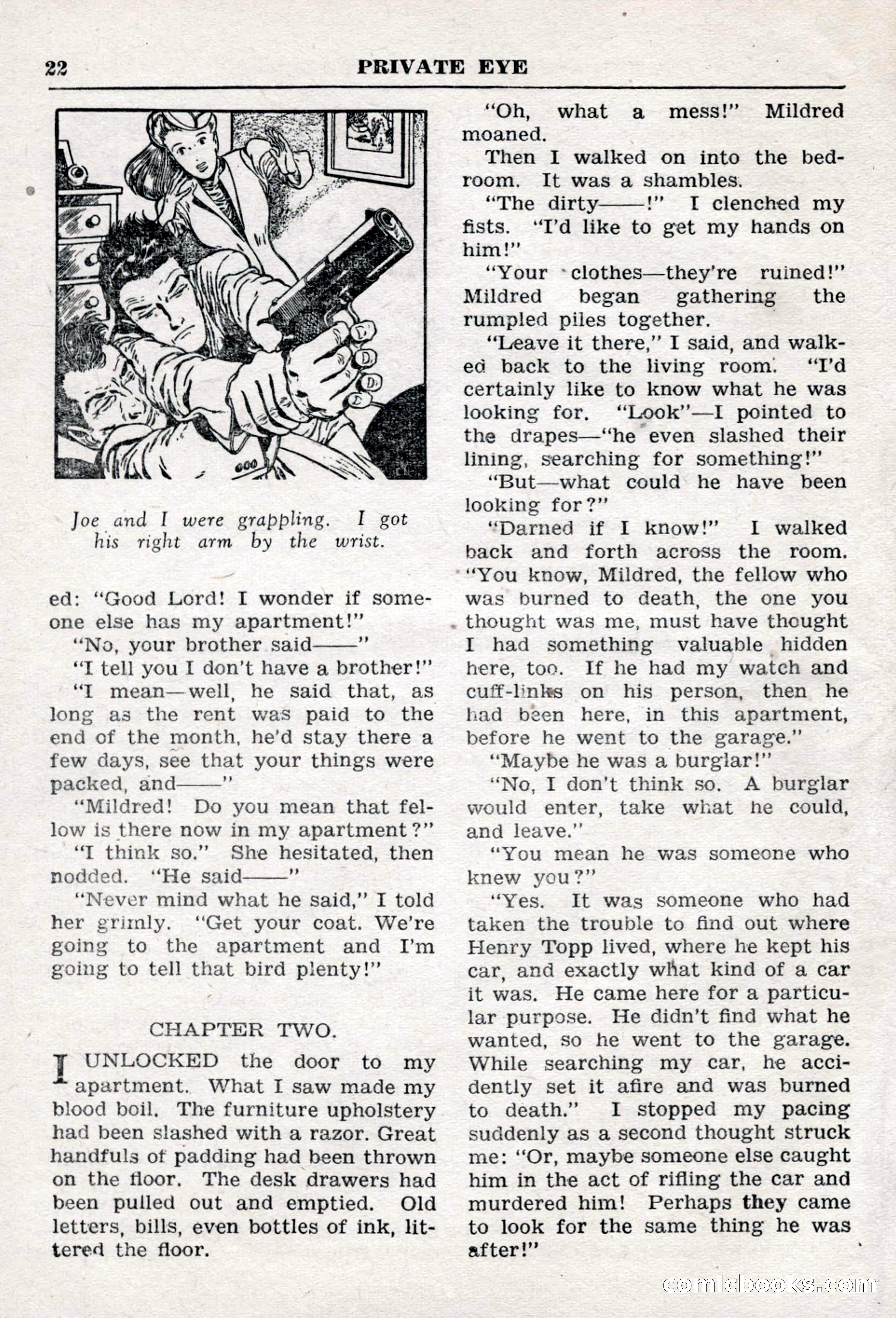 Crime Story Magazine, No. 4 — page 22 of 68
