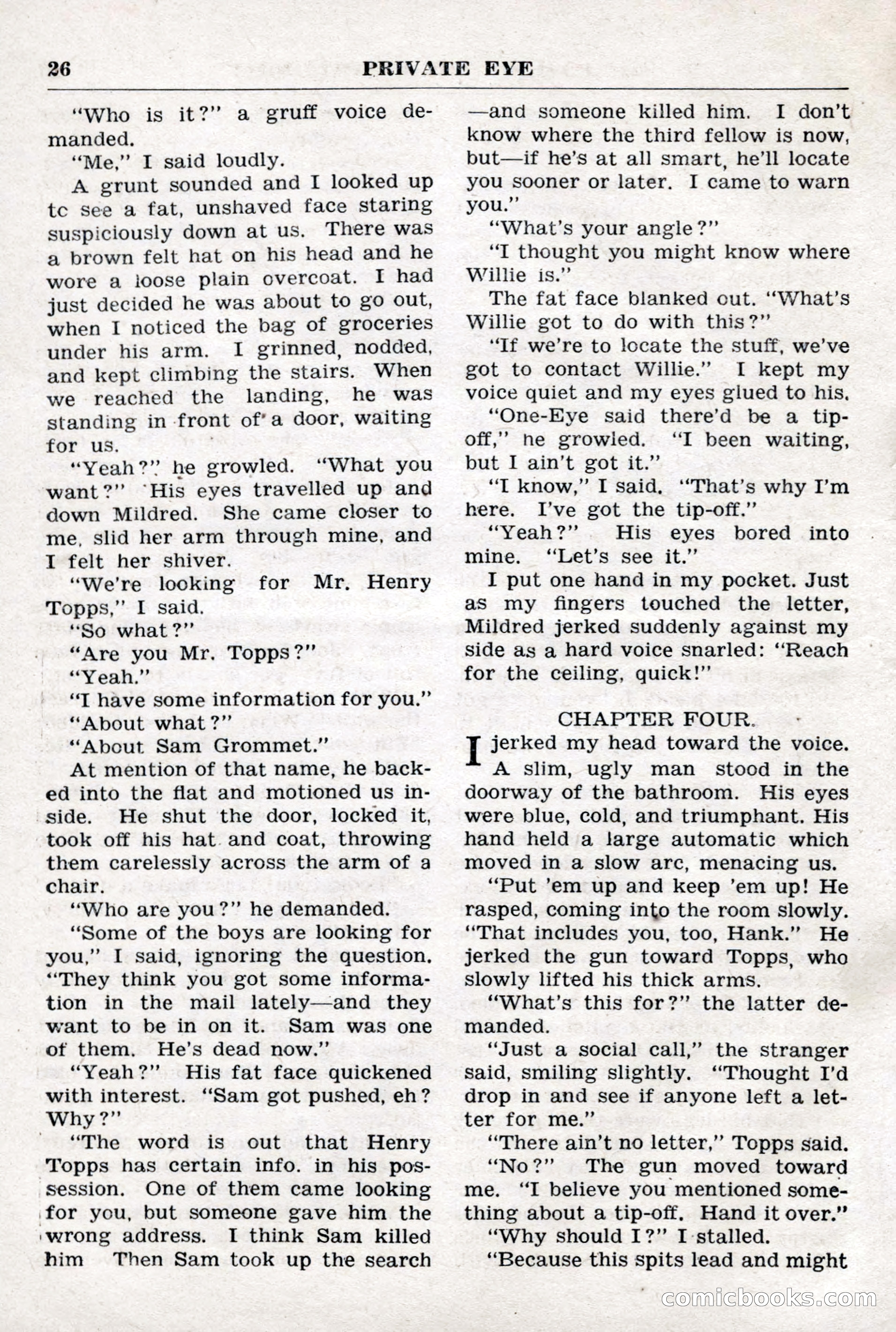 Crime Story Magazine, No. 4 — page 26 of 68