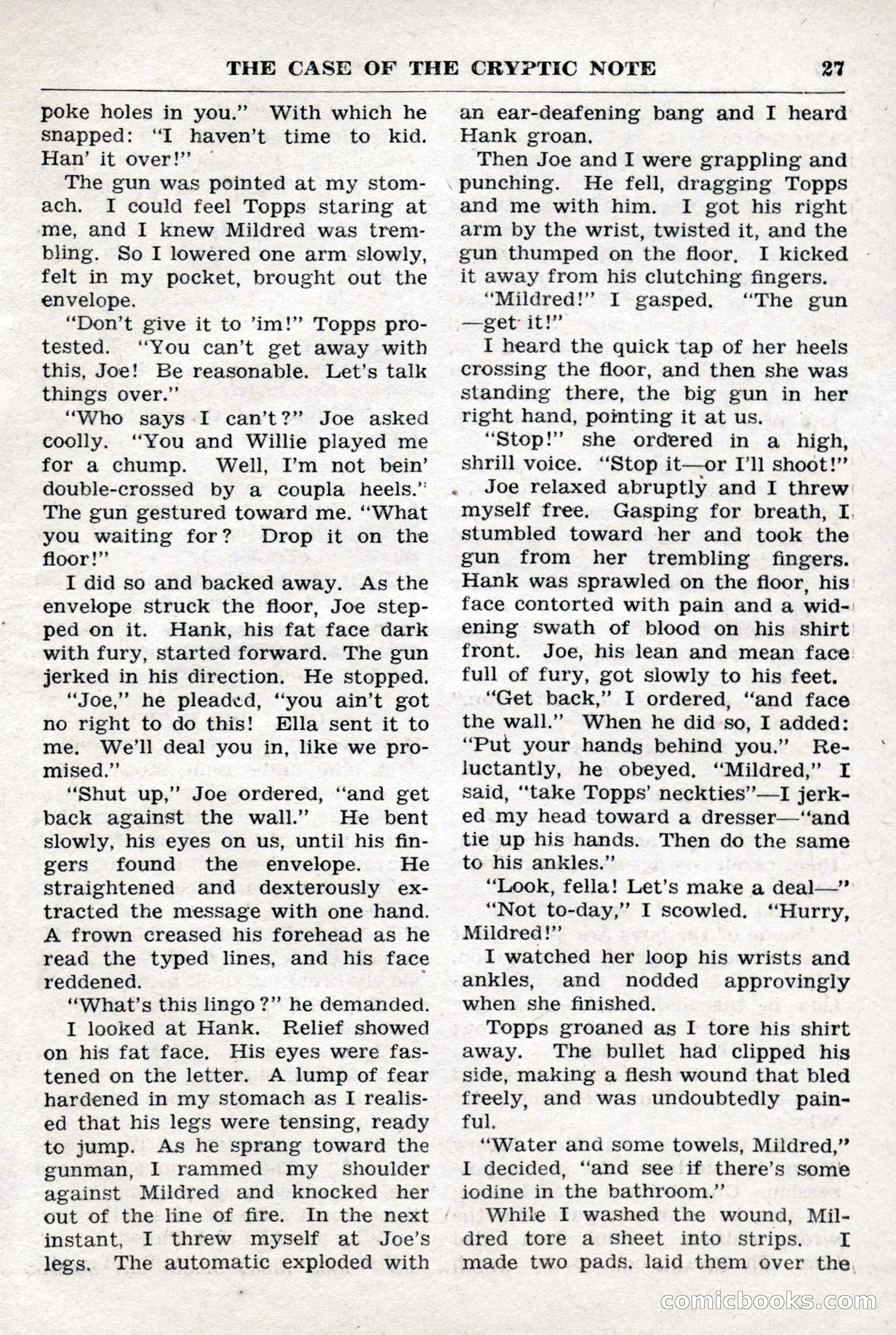 Crime Story Magazine, No. 4 — page 27 of 68