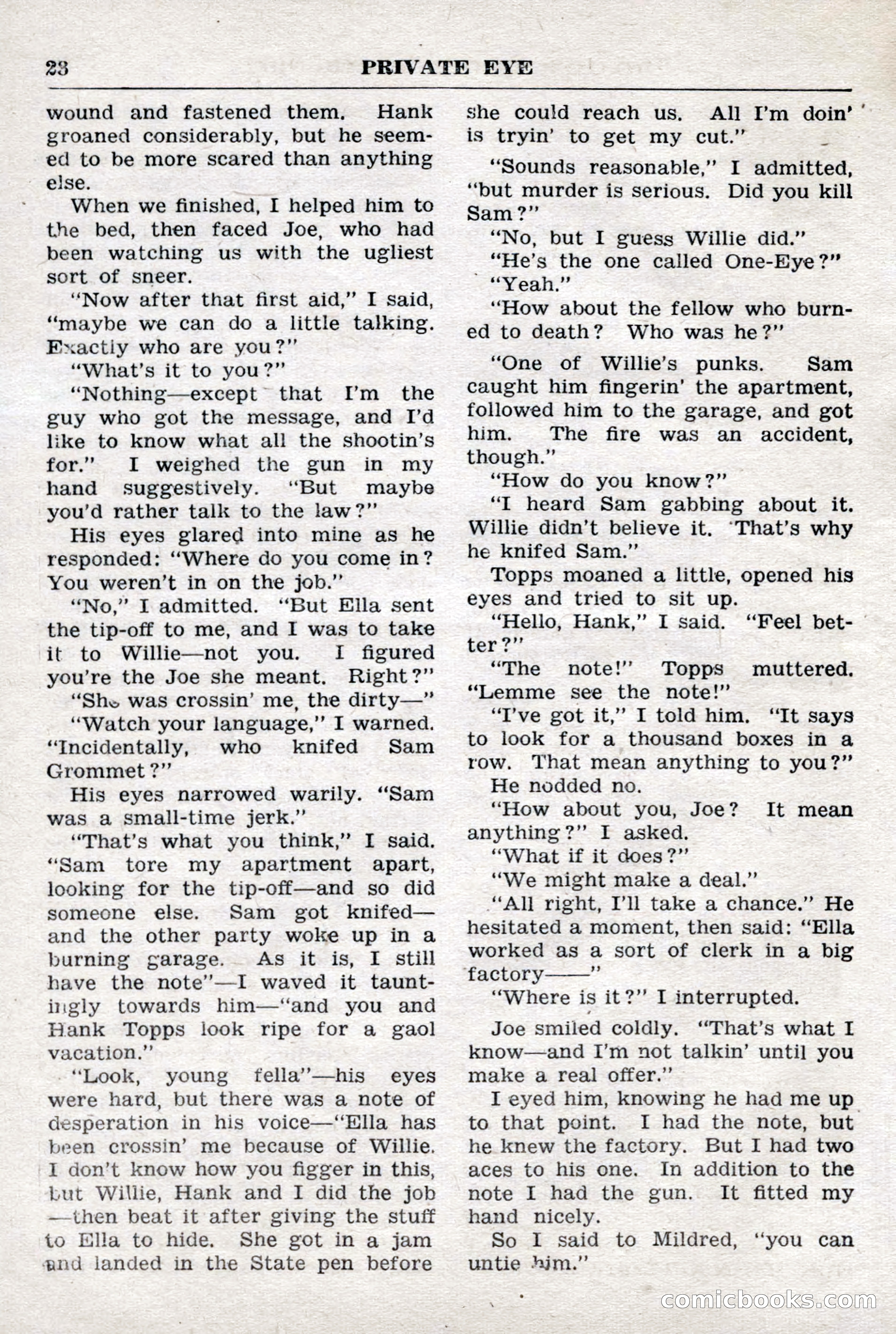 Crime Story Magazine, No. 4 — page 28 of 68