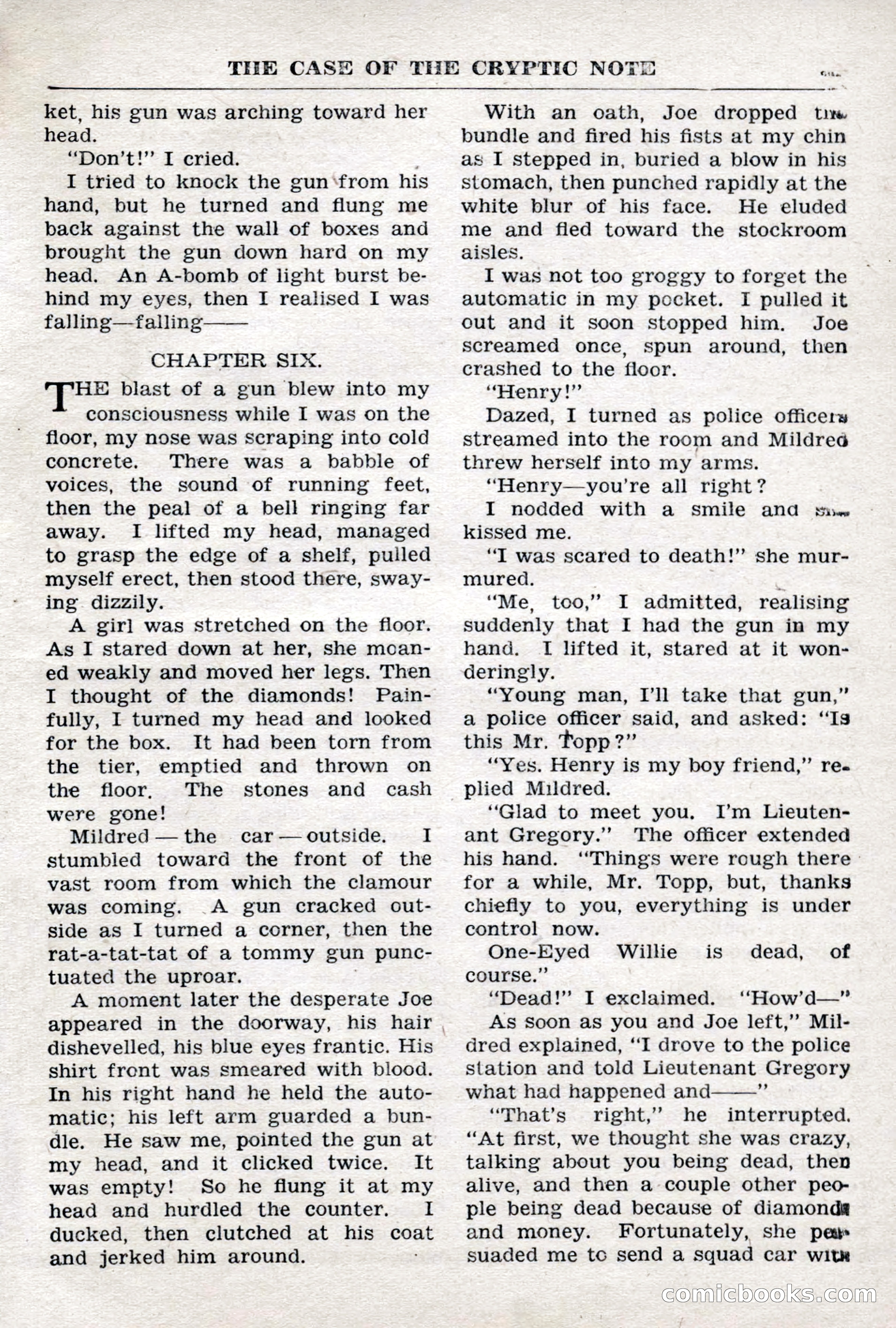 Crime Story Magazine, No. 4 — page 31 of 68