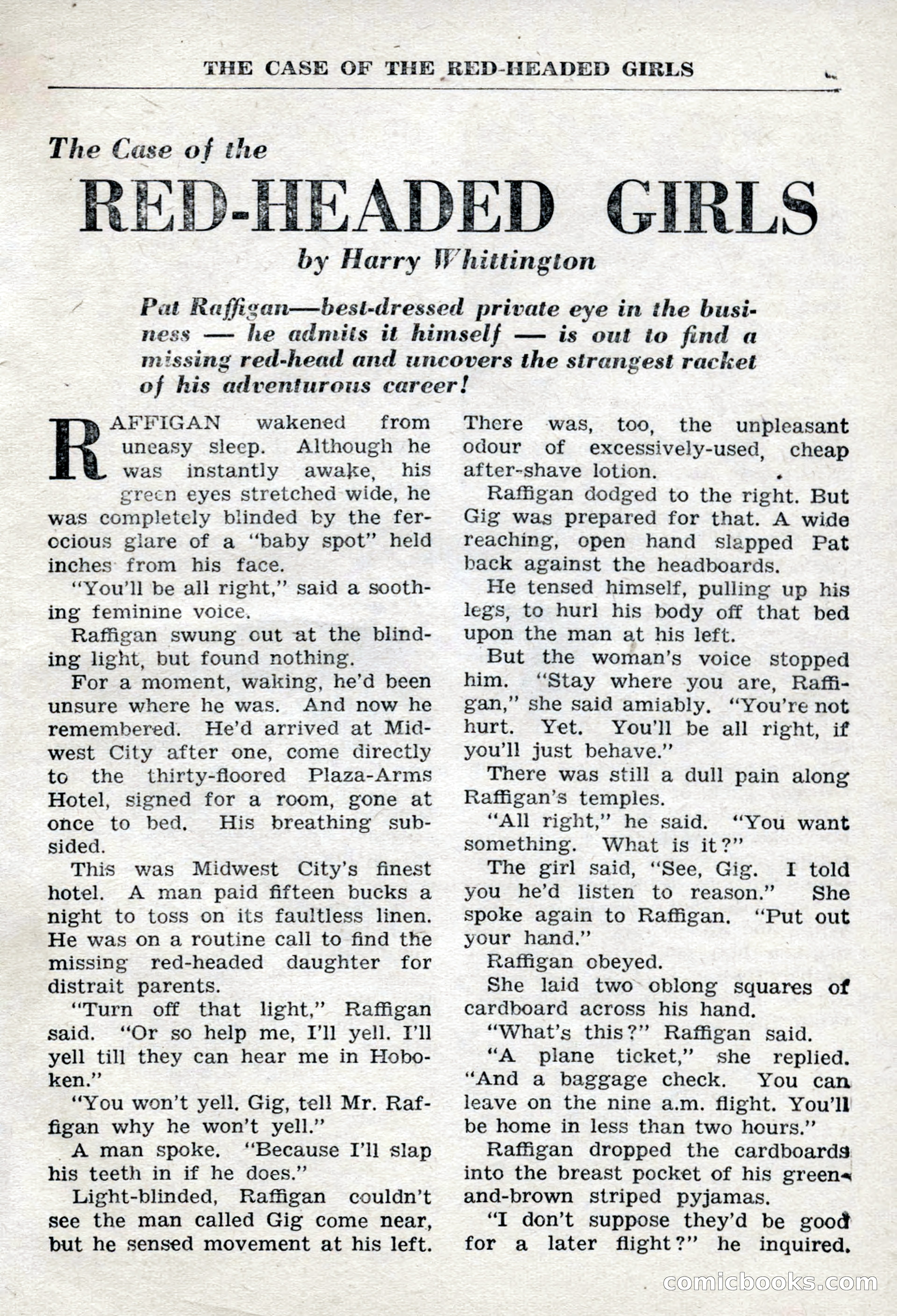 Crime Story Magazine, No. 4 — page 33 of 68