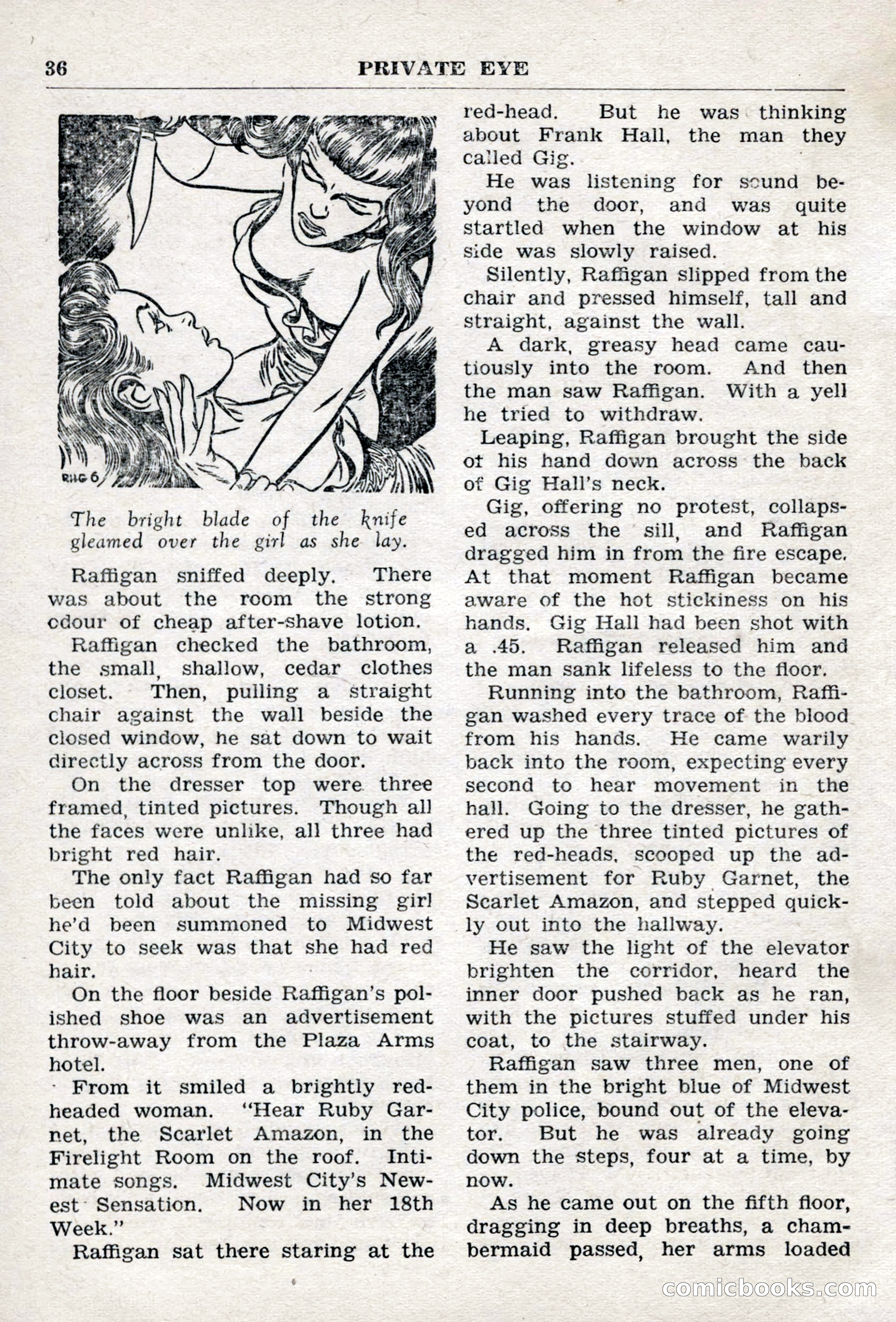 Crime Story Magazine, No. 4 — page 36 of 68