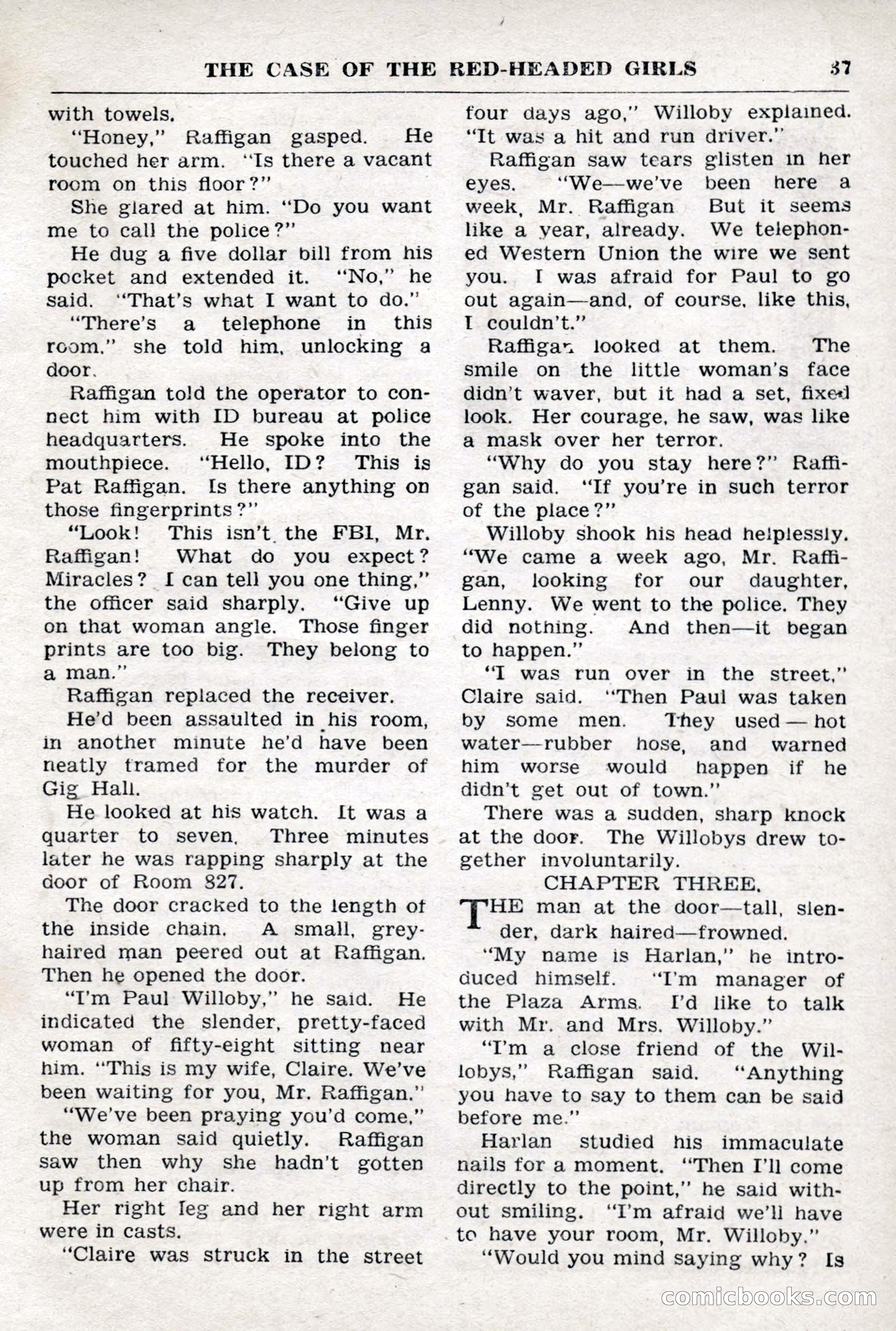 Crime Story Magazine, No. 4 — page 37 of 68