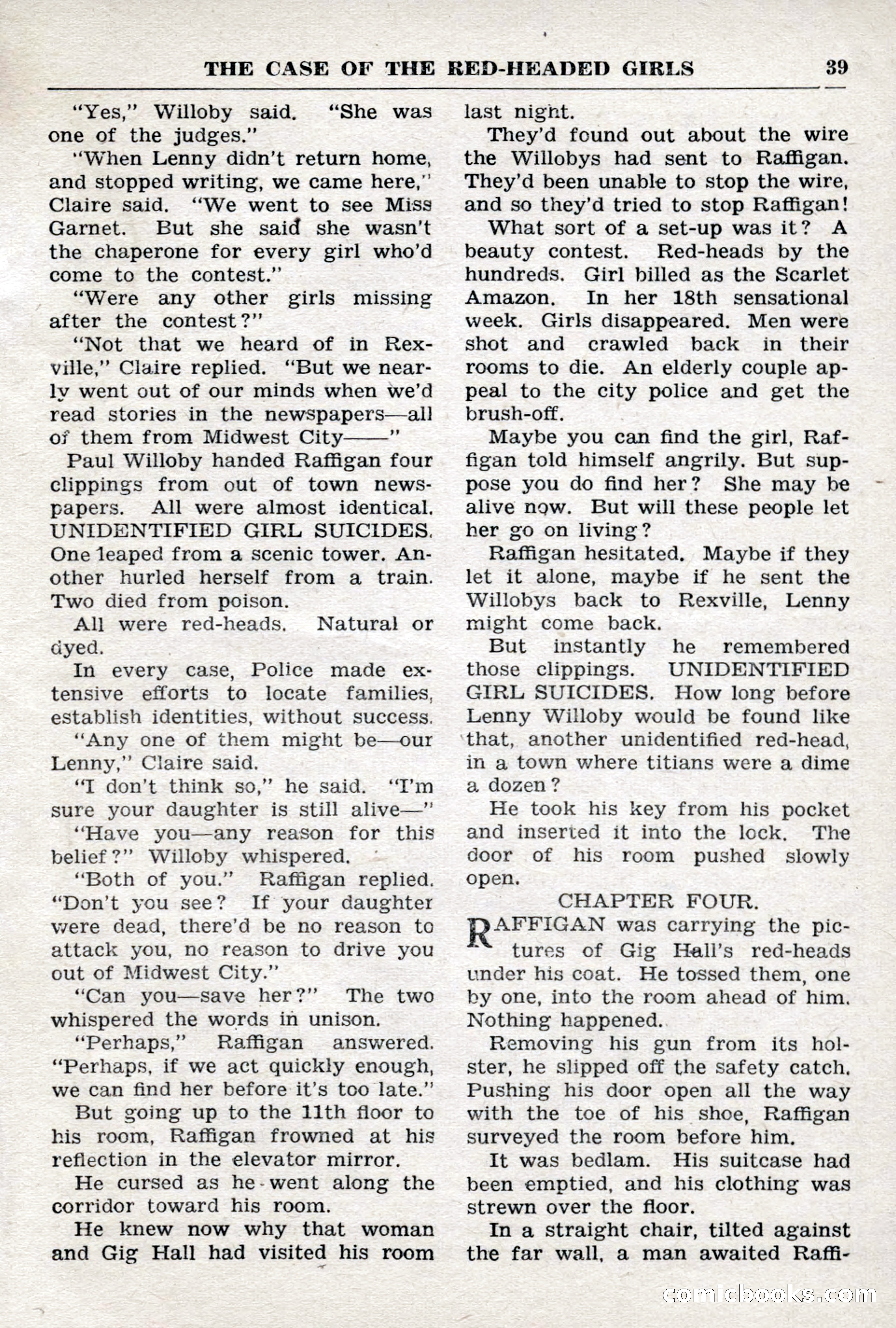 Crime Story Magazine, No. 4 — page 39 of 68