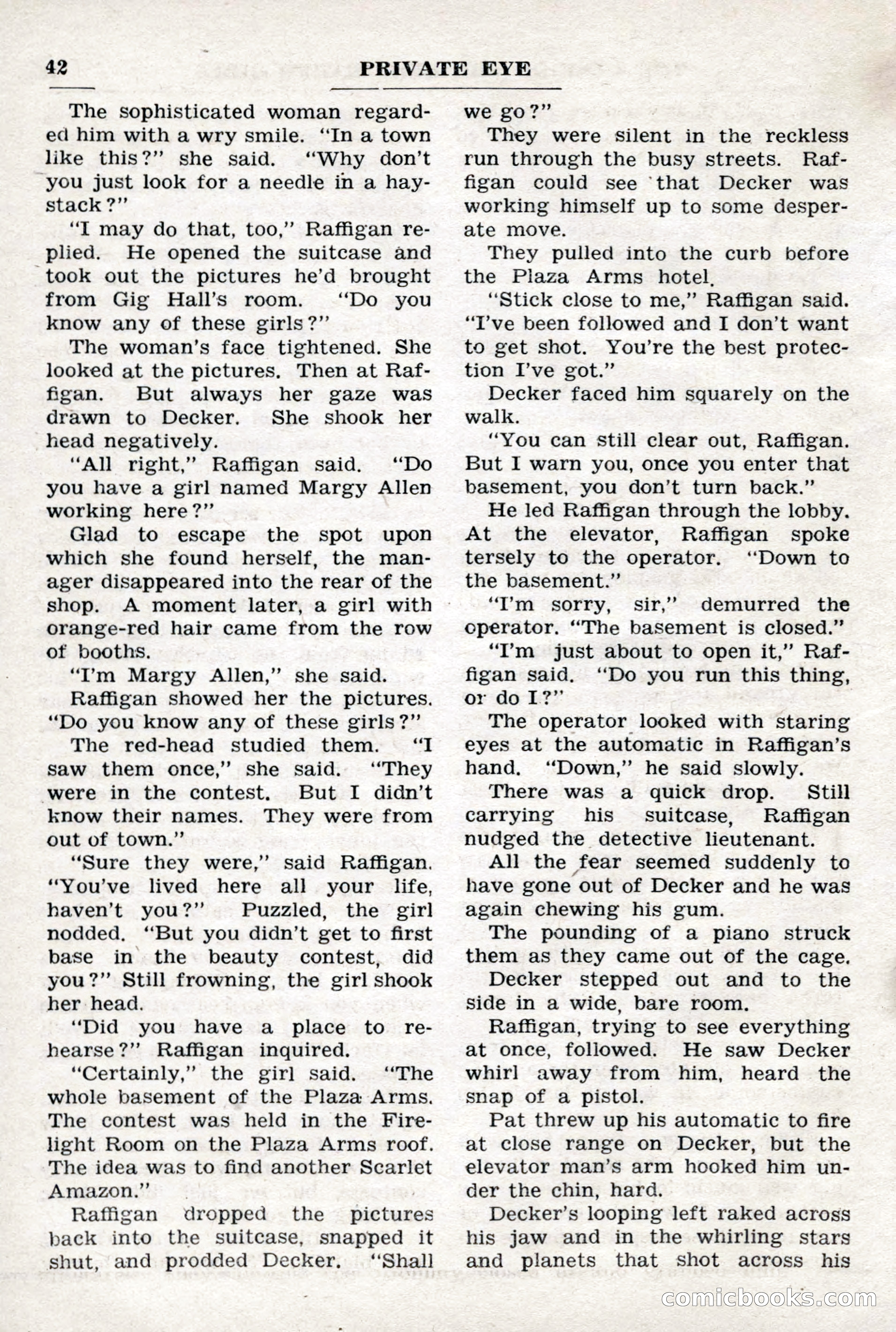 Crime Story Magazine, No. 4 — page 42 of 68