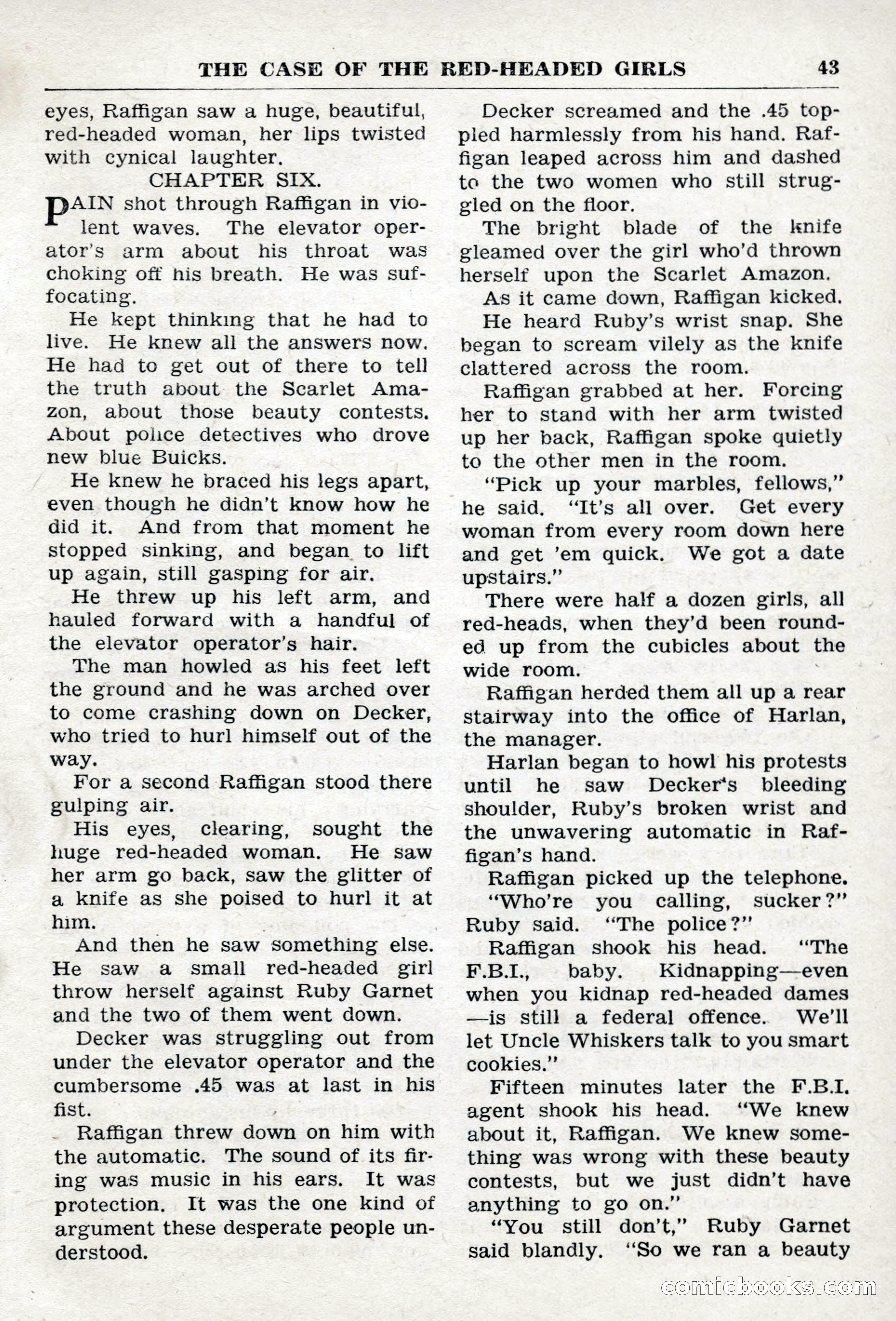 Crime Story Magazine, No. 4 — page 43 of 68