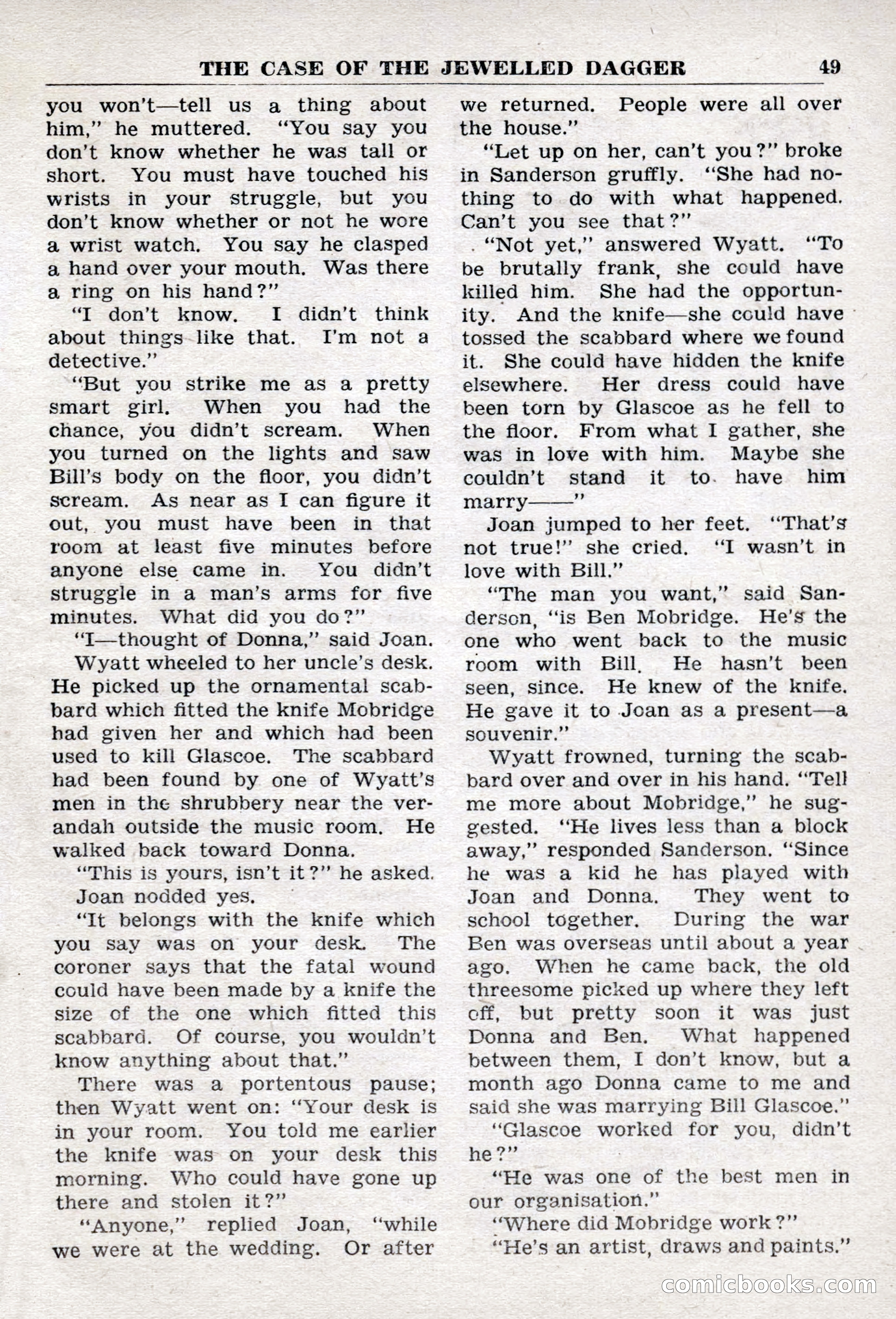 Crime Story Magazine, No. 4 — page 49 of 68