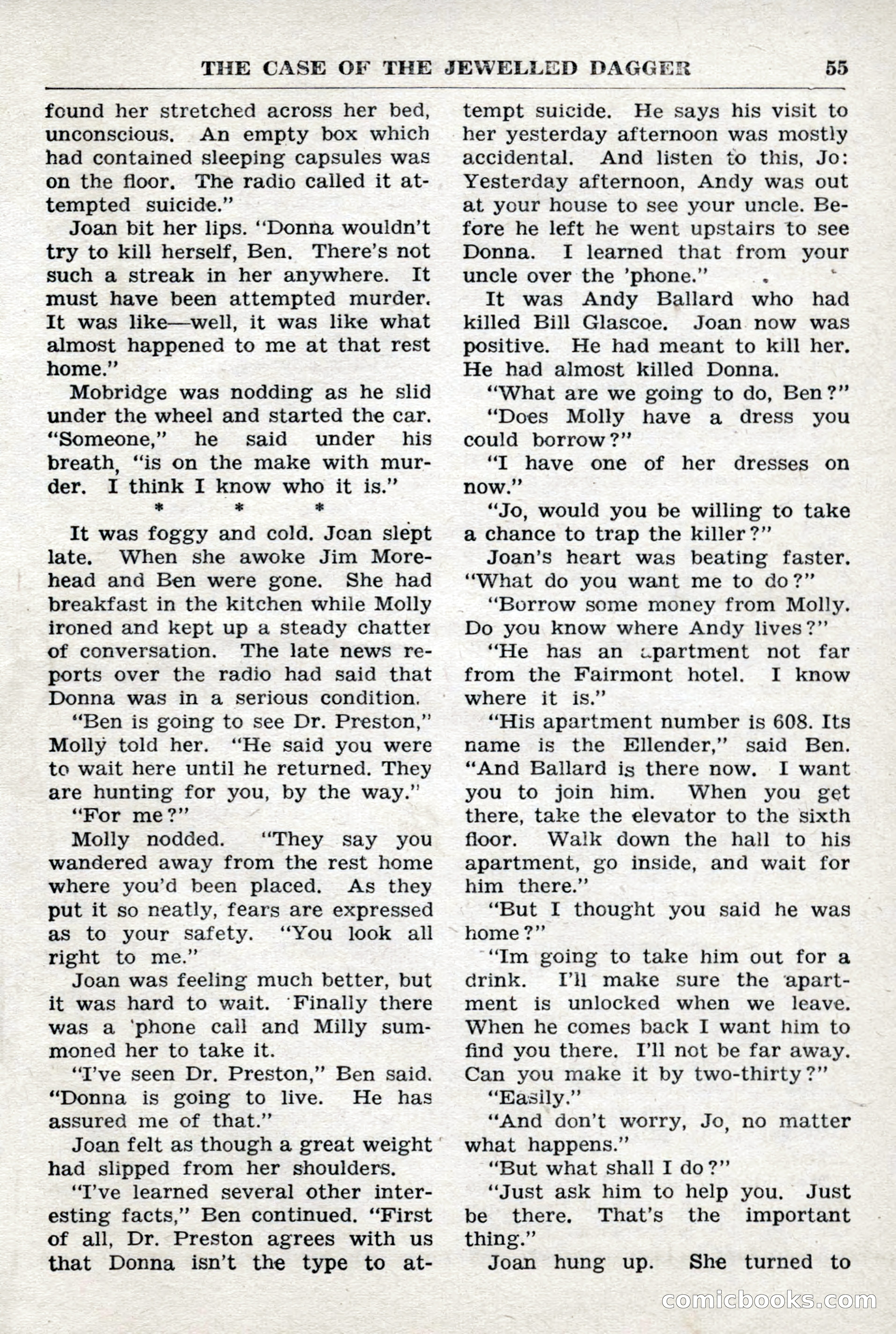 Crime Story Magazine, No. 4 — page 55 of 68