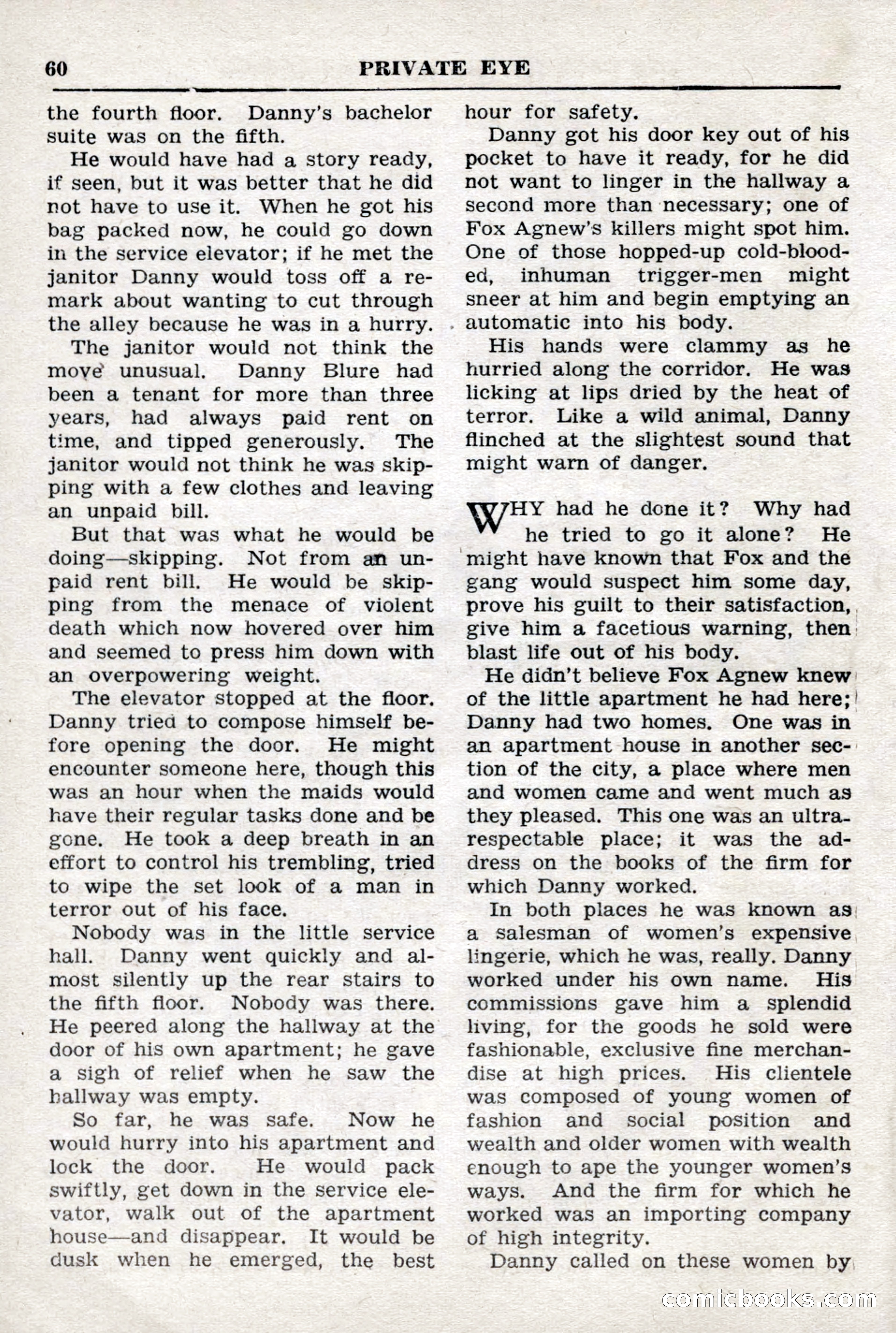 Crime Story Magazine, No. 4 — page 60 of 68