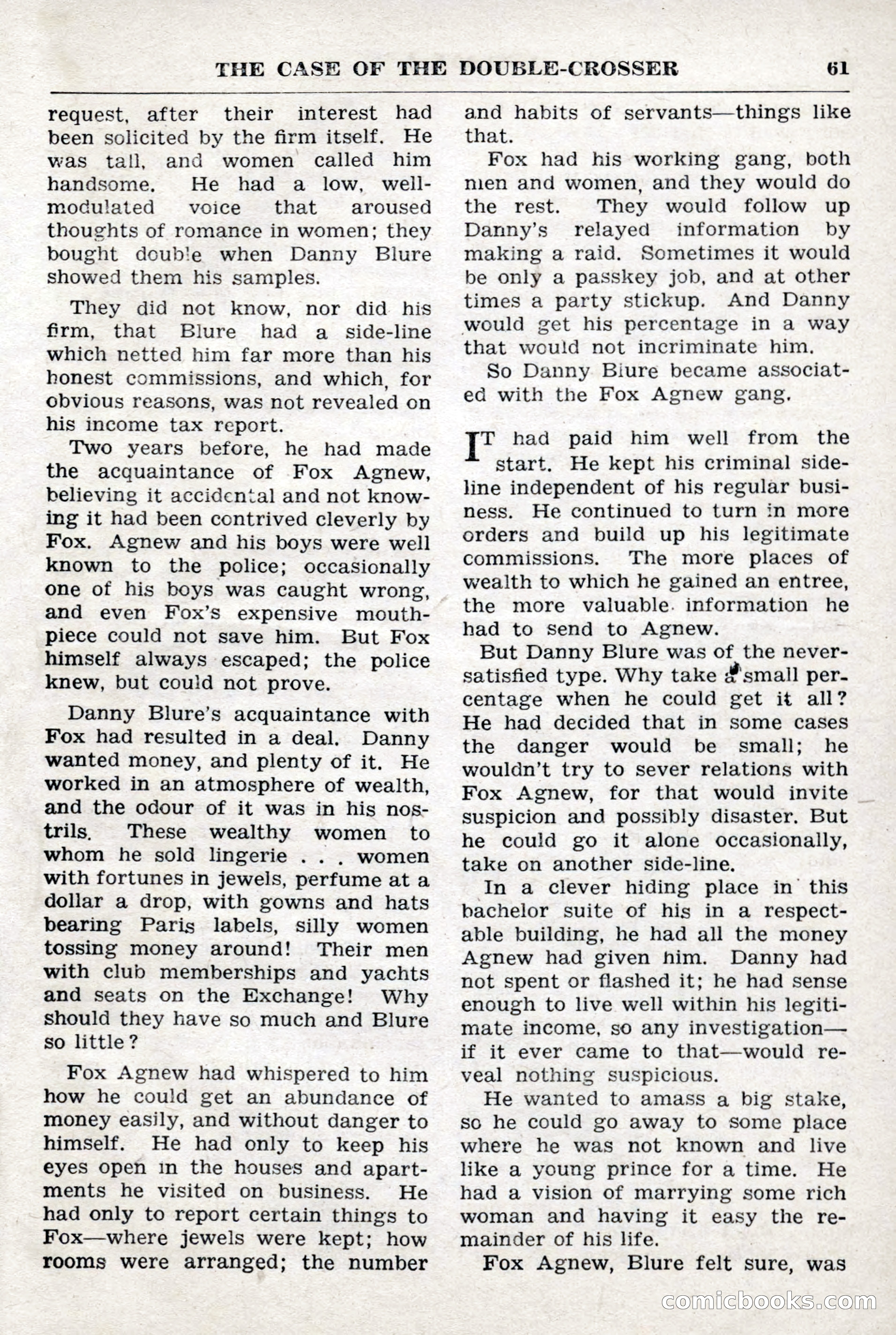 Crime Story Magazine, No. 4 — page 61 of 68