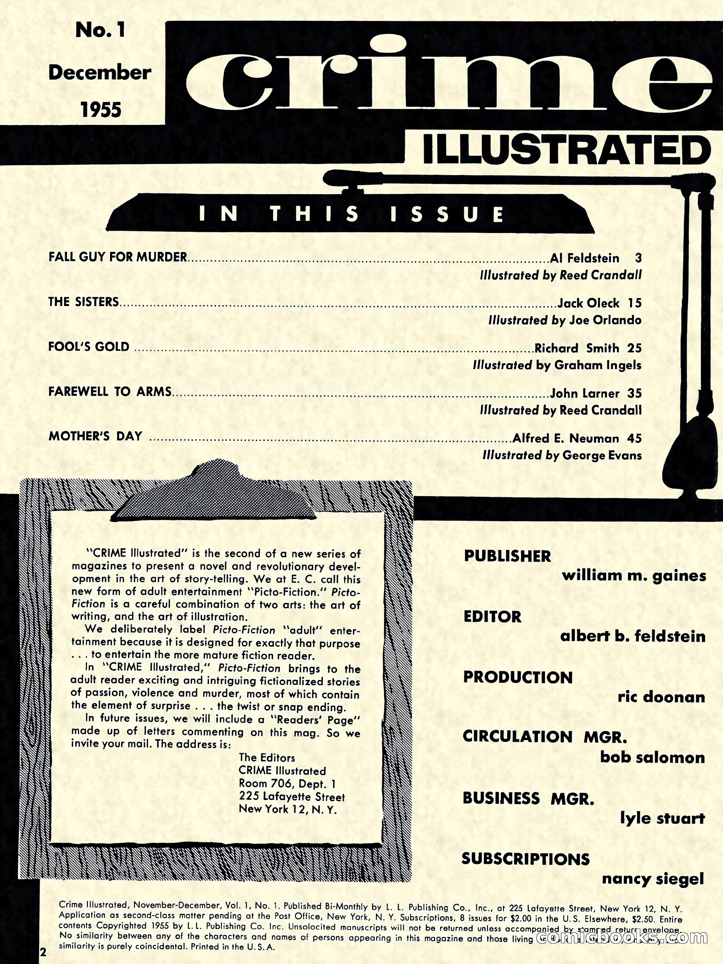 Crime Illustrated No. 1 — page 4 of 61