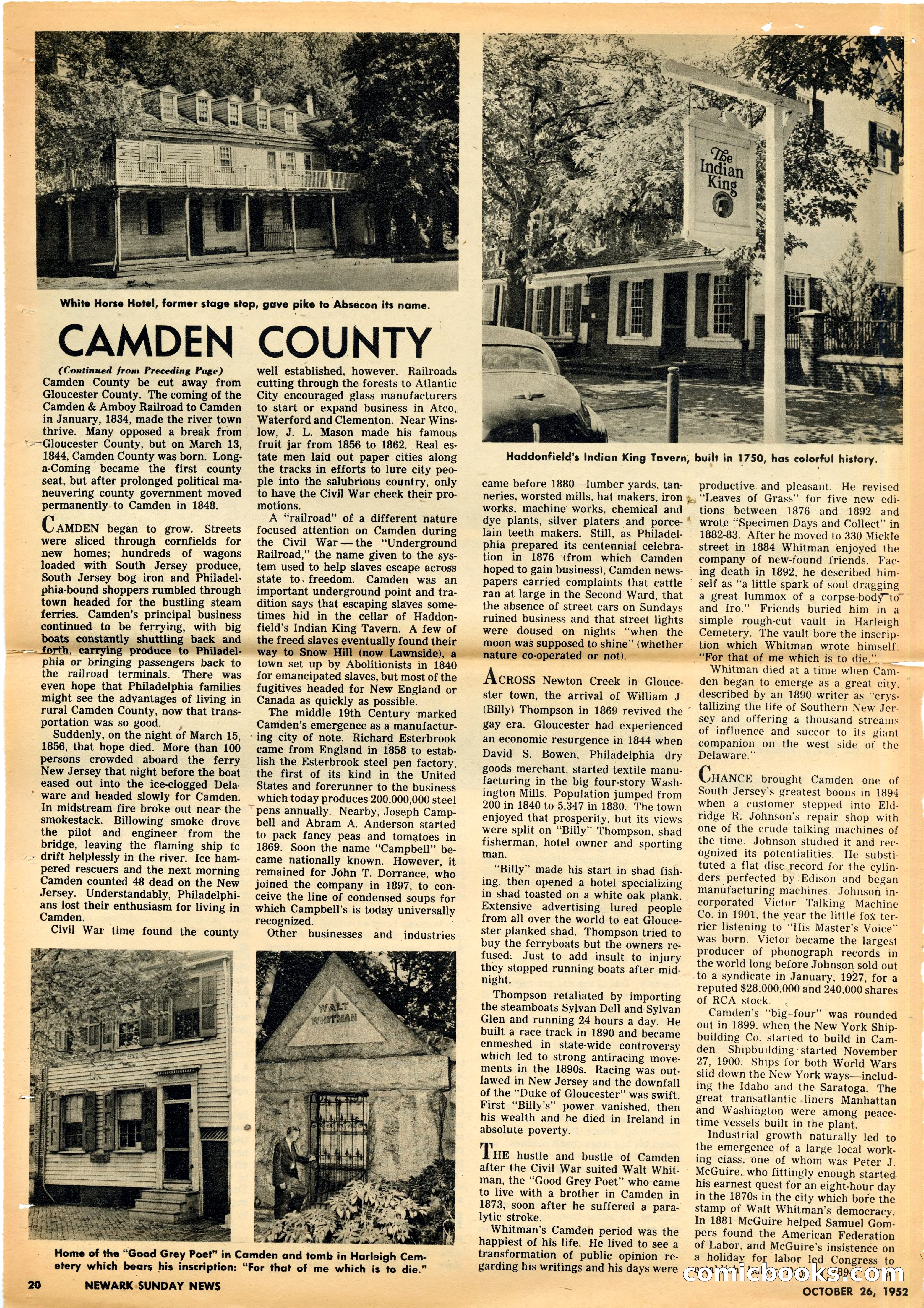 Cavalcade of Counties: Out of the Shadow — page 3 of 4