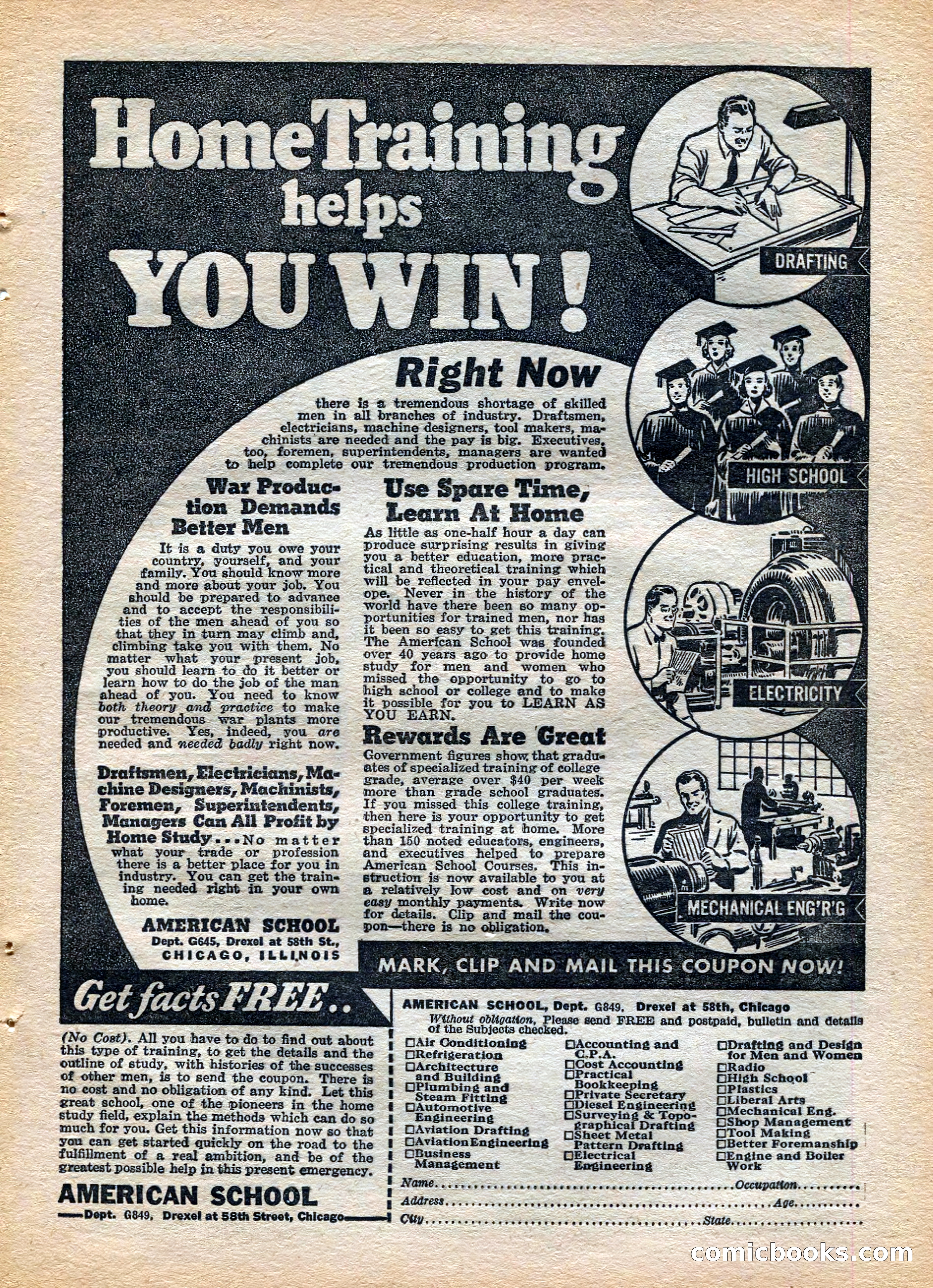 Dare-Devil Aces, November 1942 — page 9 of 118