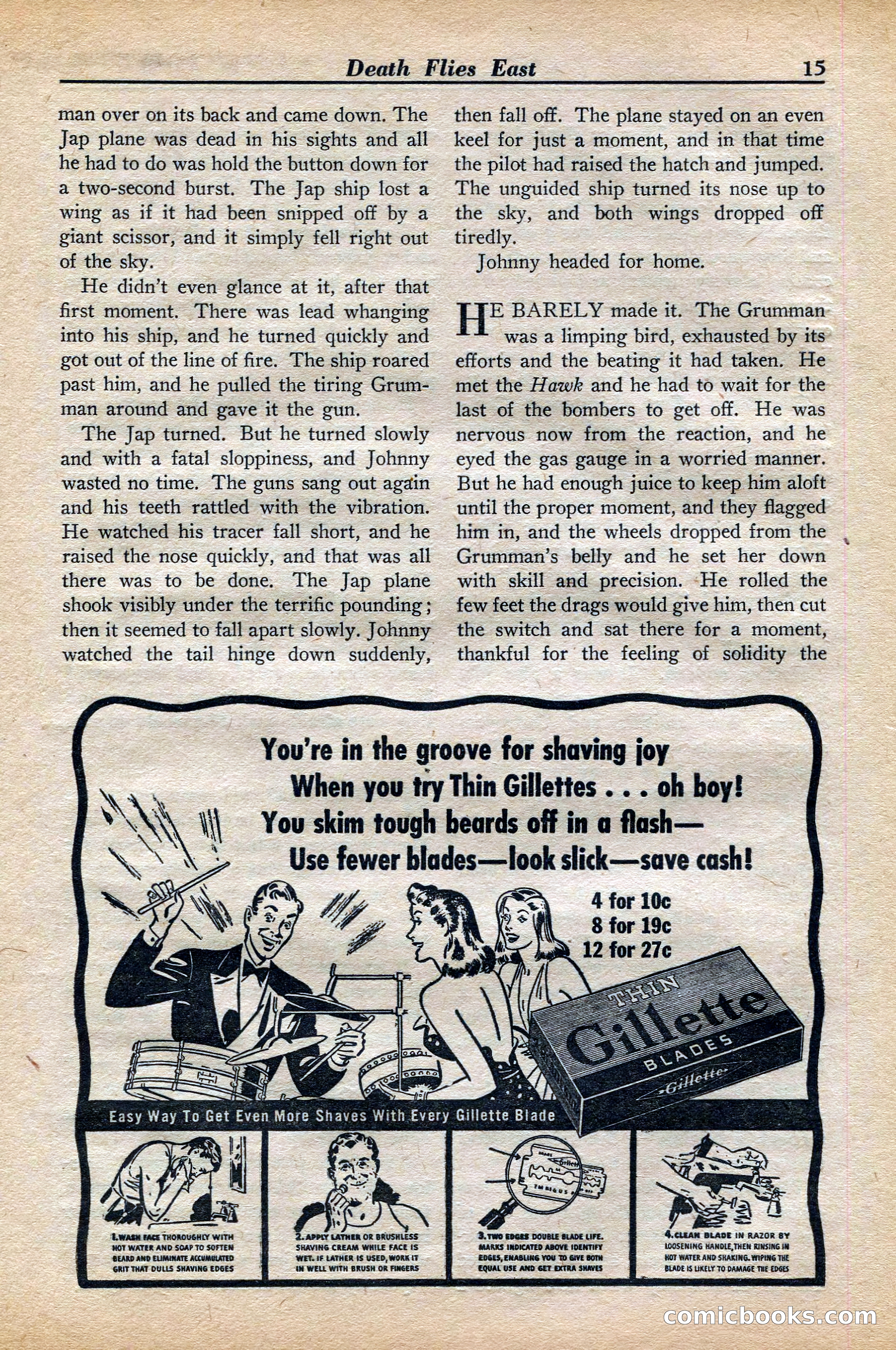 Dare-Devil Aces, November 1942 — page 15 of 118