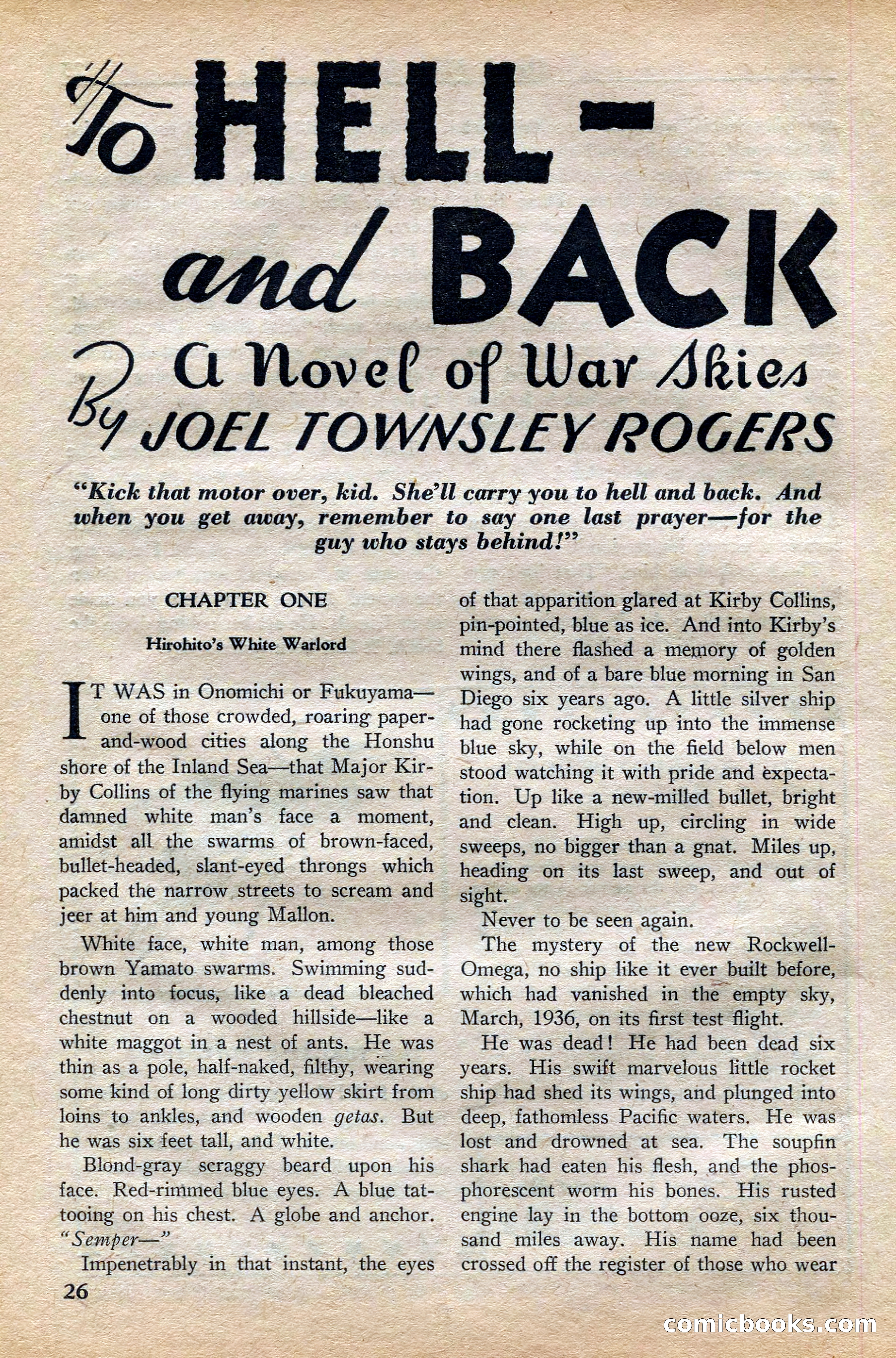 Dare-Devil Aces, November 1942 — page 26 of 118