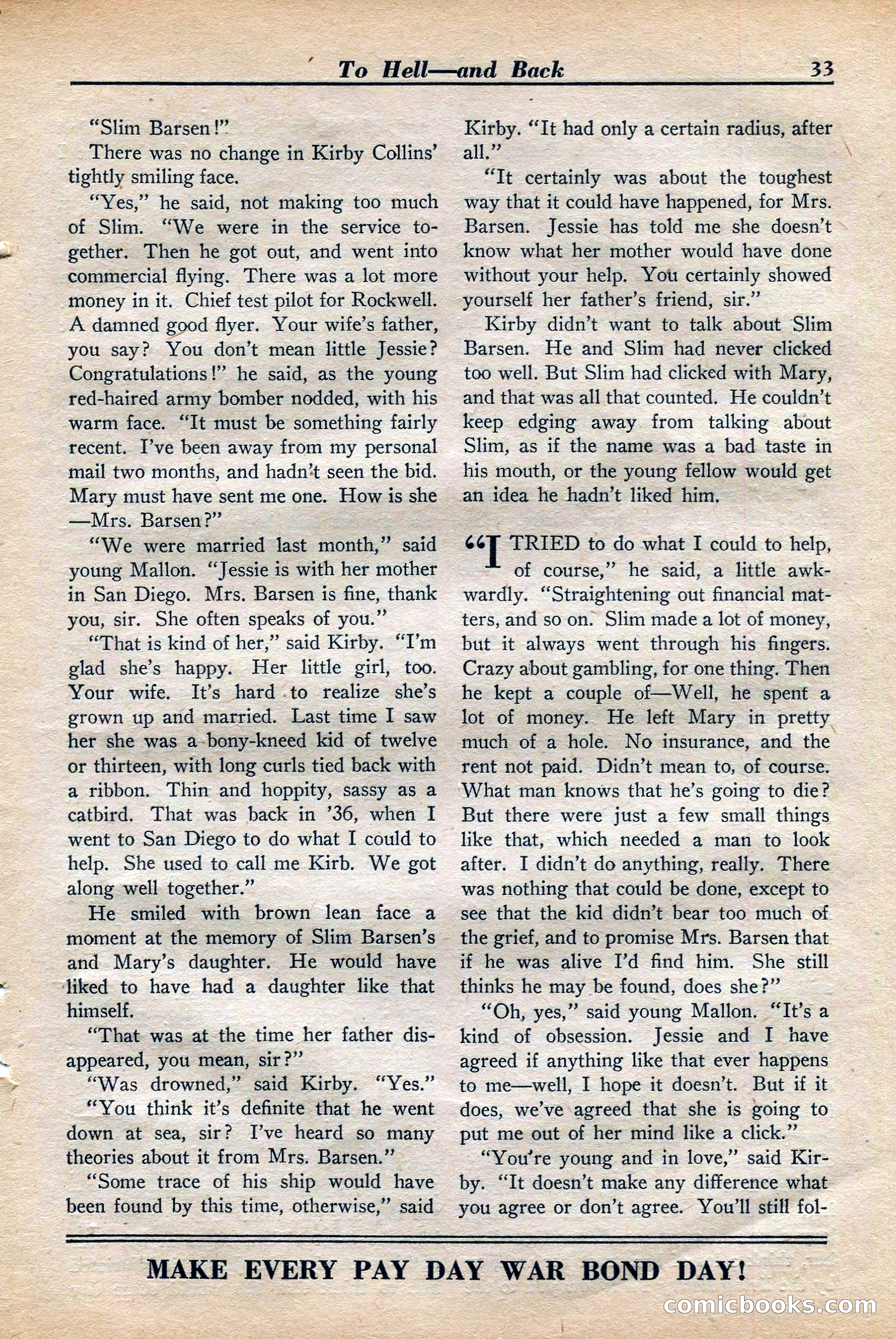 Dare-Devil Aces, November 1942 — page 33 of 118
