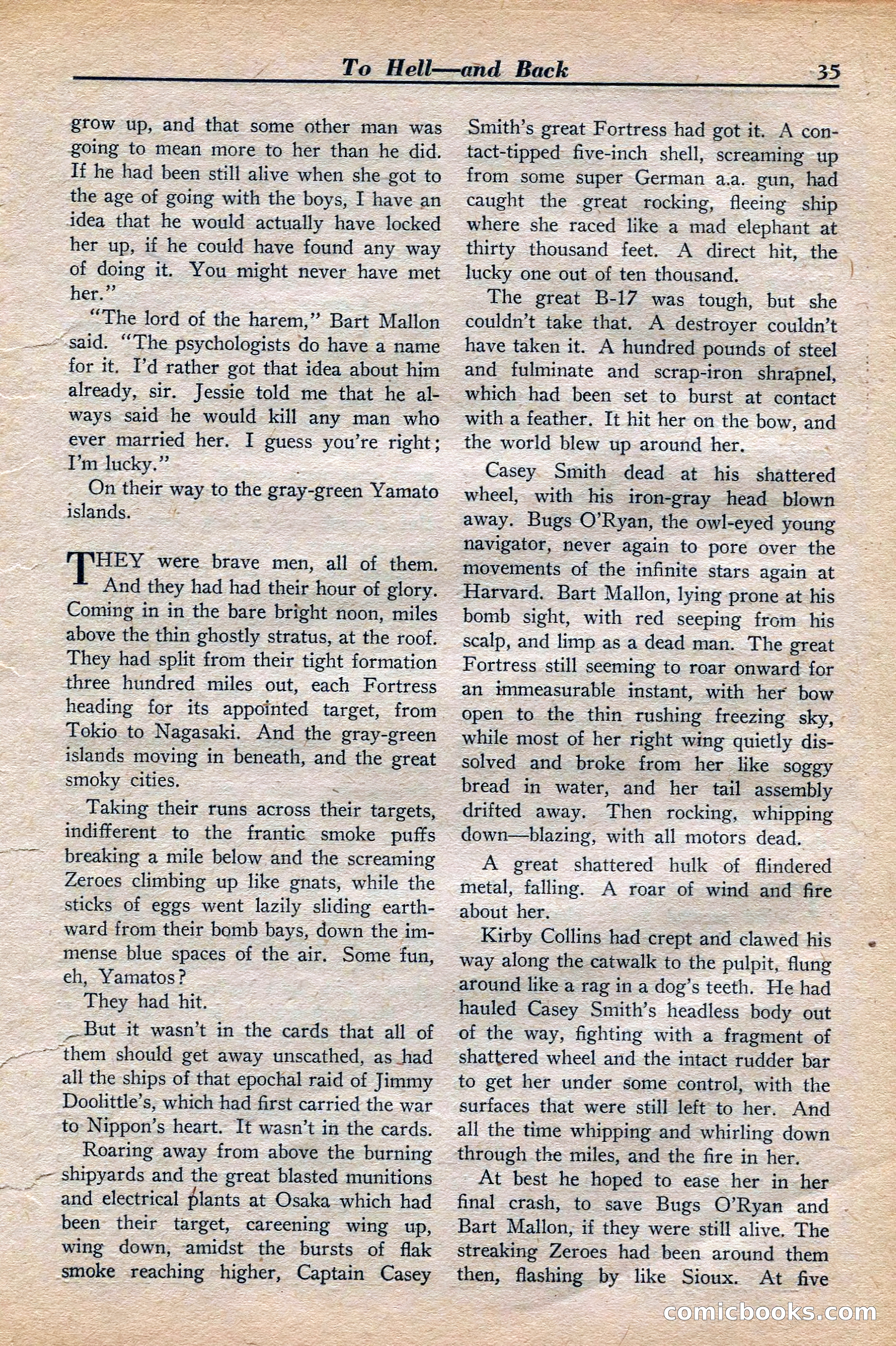 Dare-Devil Aces, November 1942 — page 35 of 118