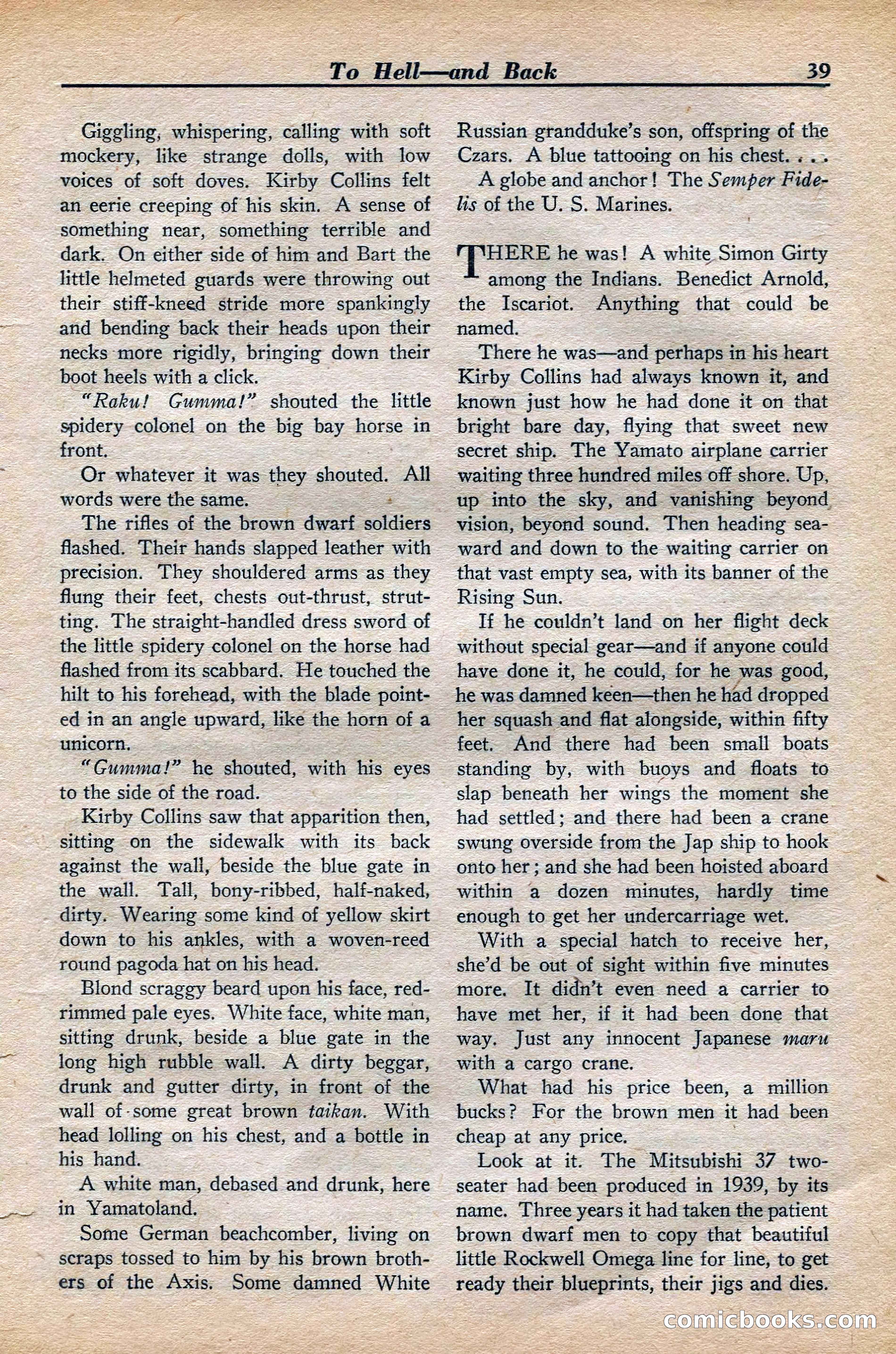 Dare-Devil Aces, November 1942 — page 39 of 118