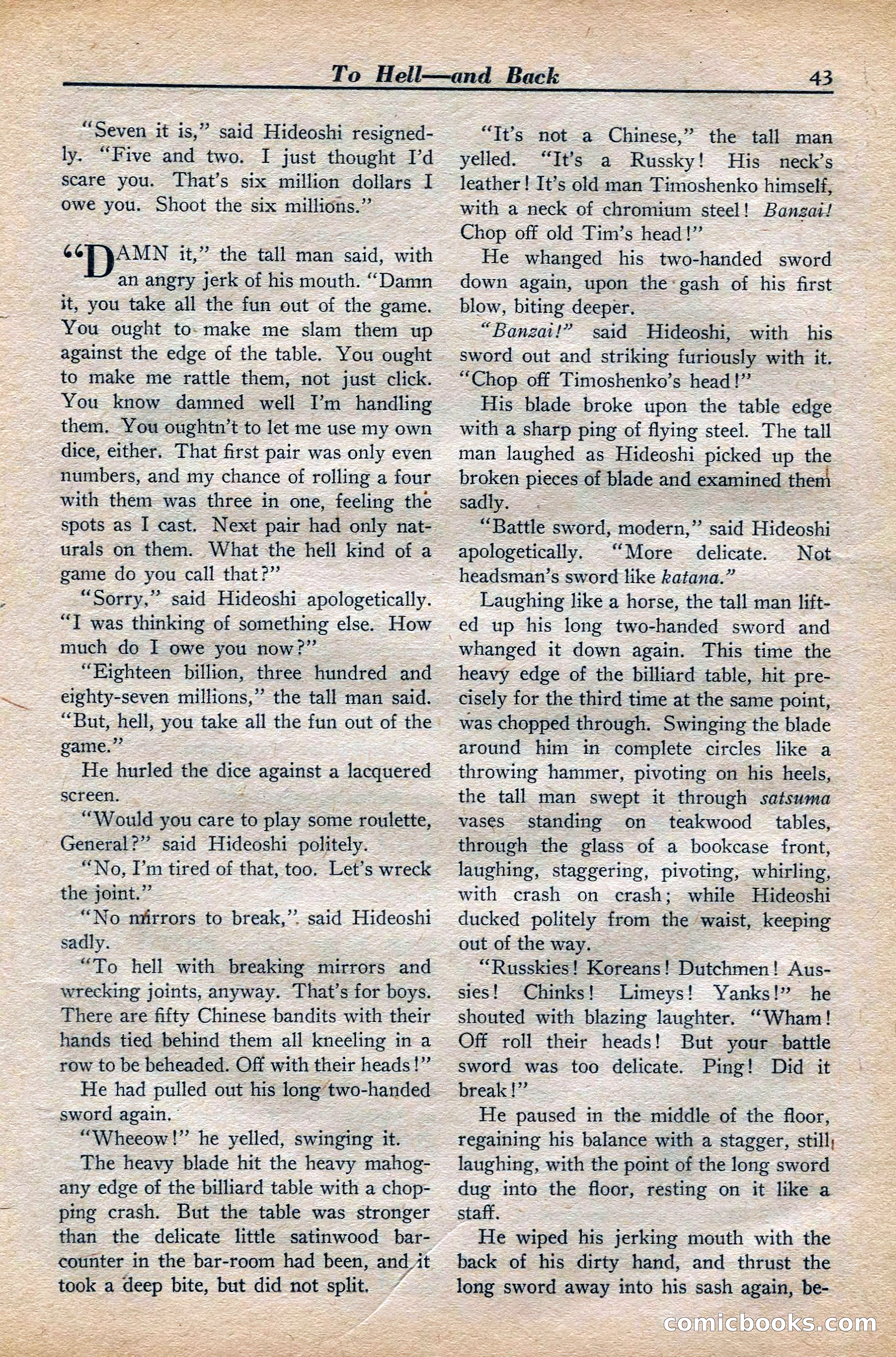 Dare-Devil Aces, November 1942 — page 43 of 118