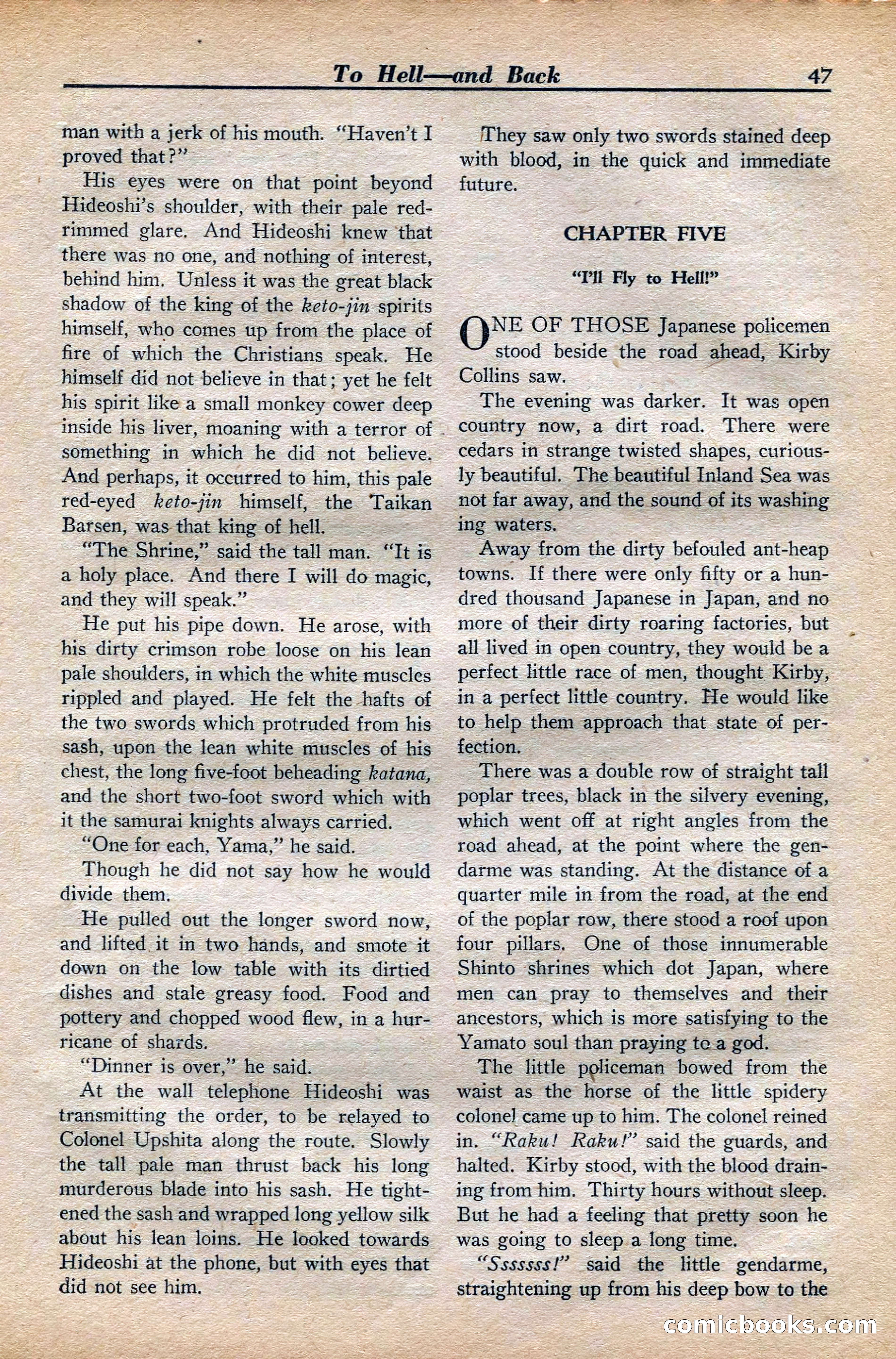 Dare-Devil Aces, November 1942 — page 47 of 118