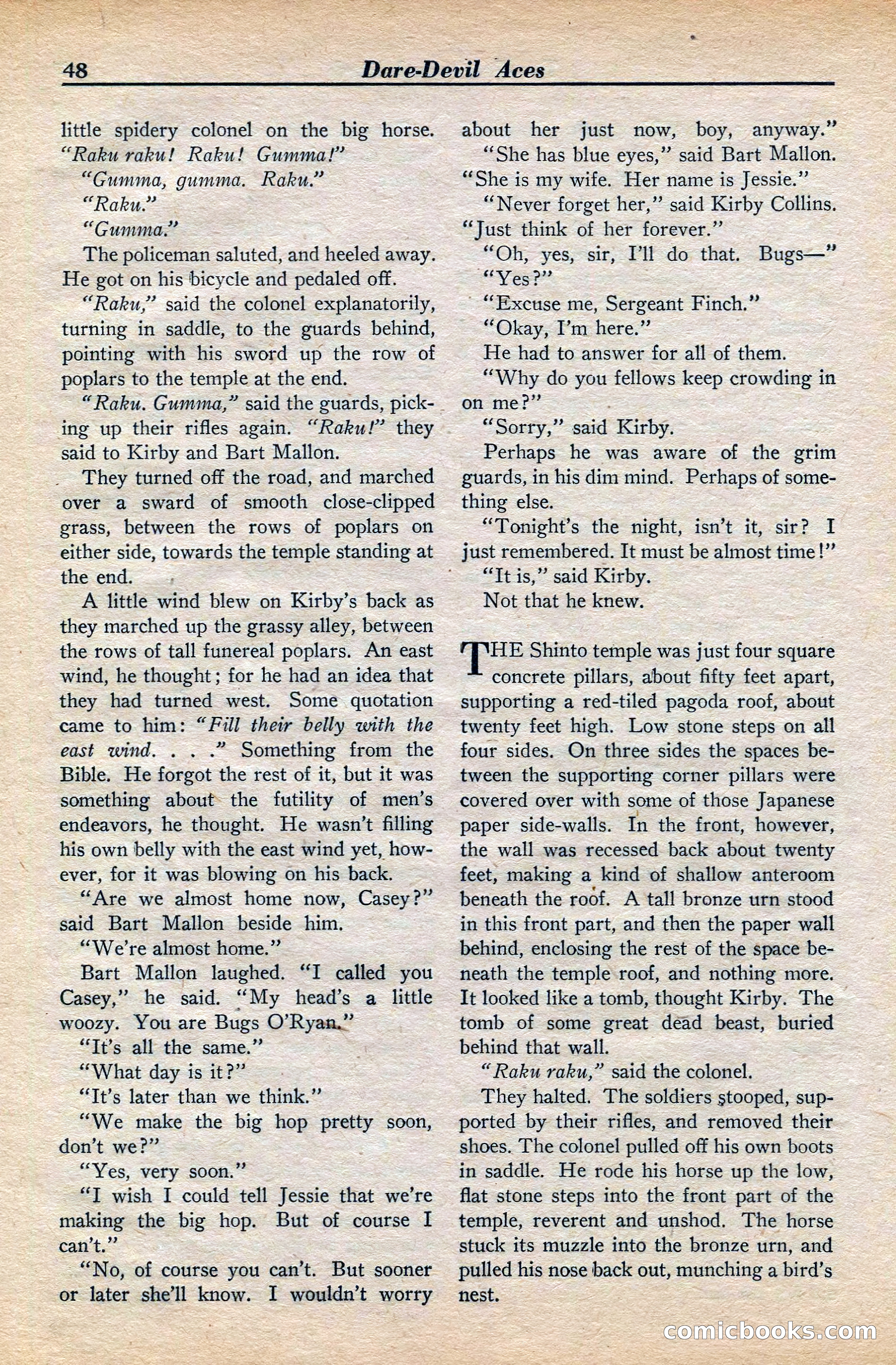Dare-Devil Aces, November 1942 — page 48 of 118