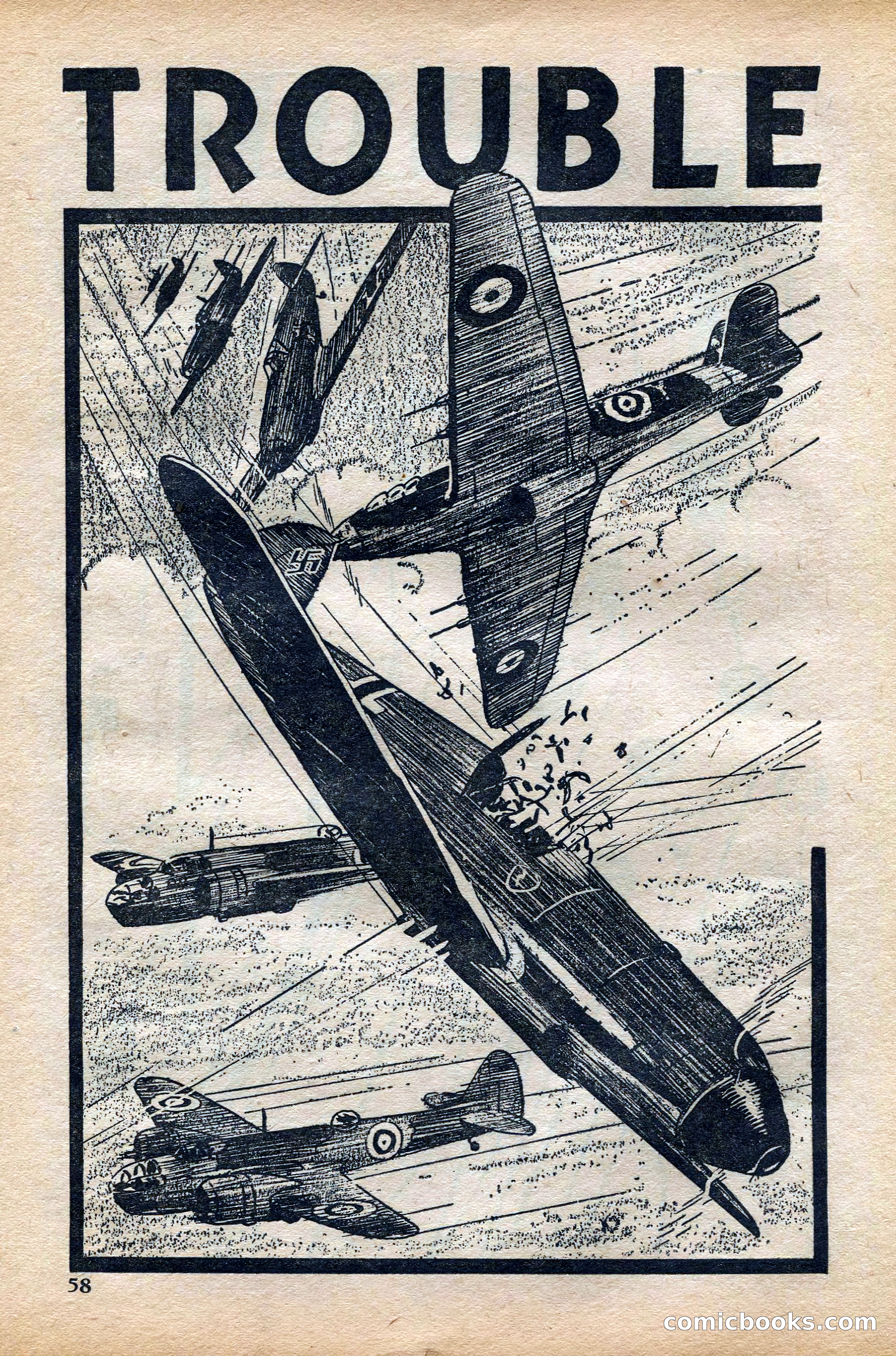 Dare-Devil Aces, November 1942 — page 58 of 118
