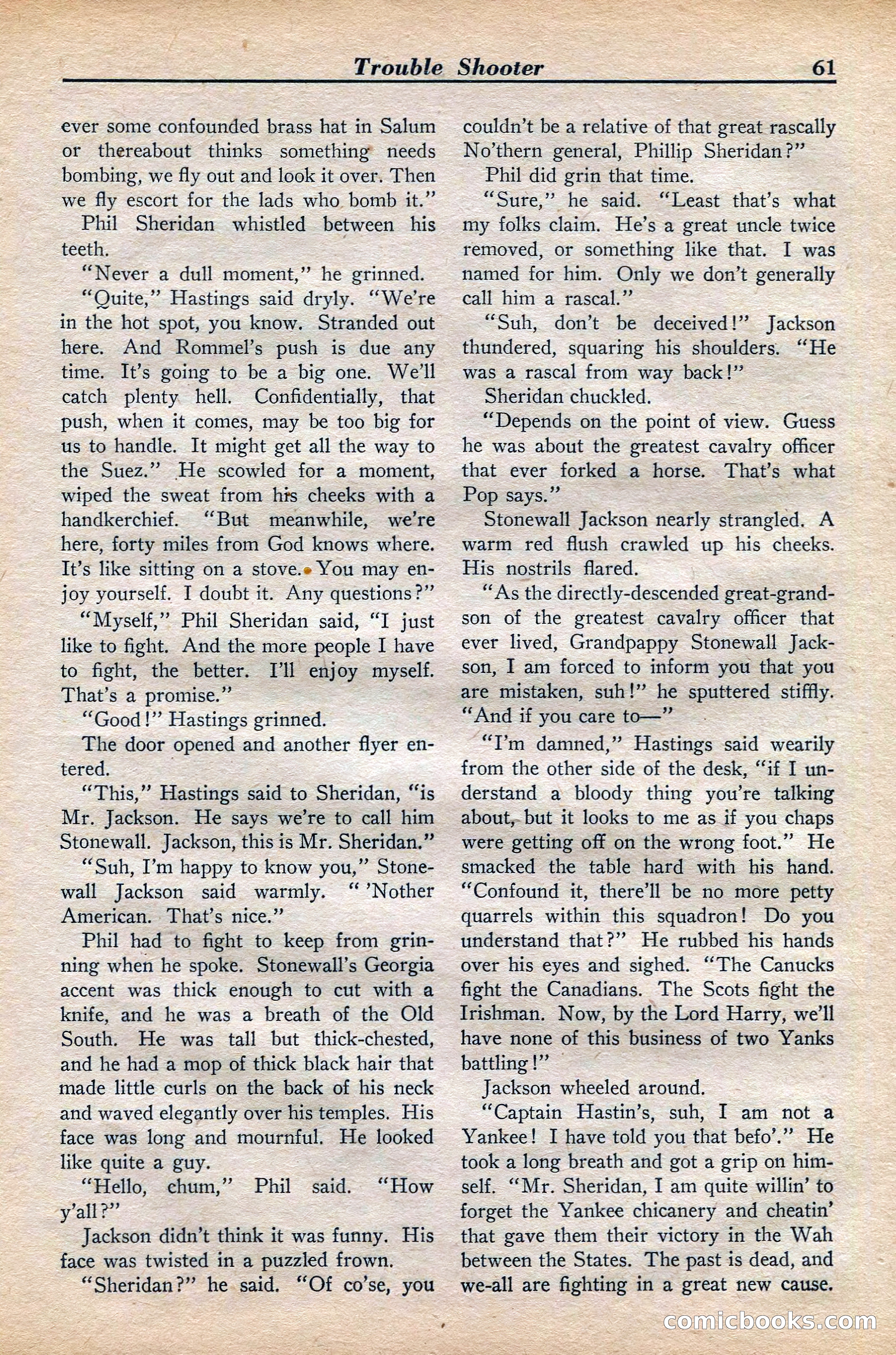 Dare-Devil Aces, November 1942 — page 61 of 118