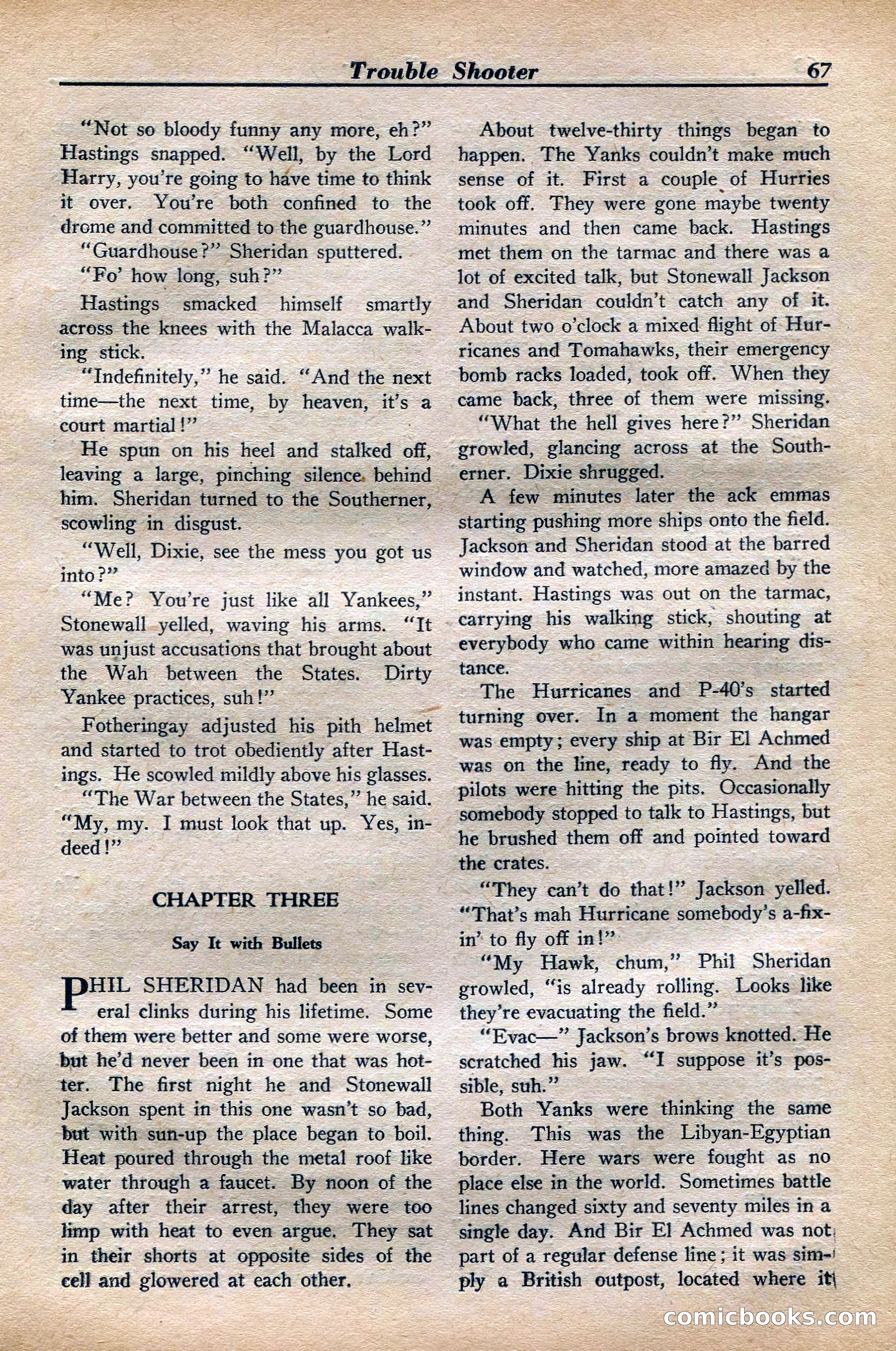 Dare-Devil Aces, November 1942 — page 67 of 118