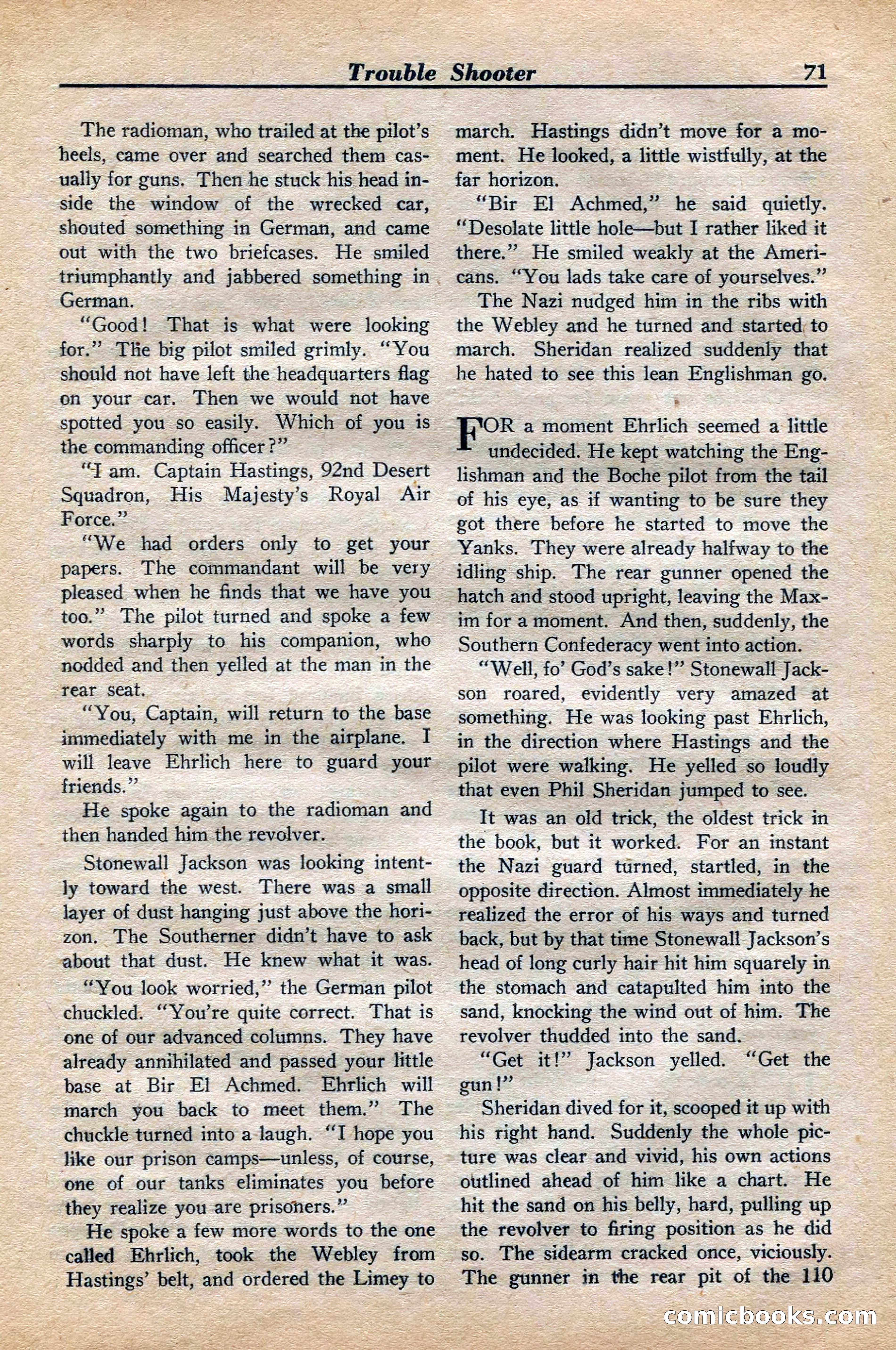Dare-Devil Aces, November 1942 — page 72 of 118