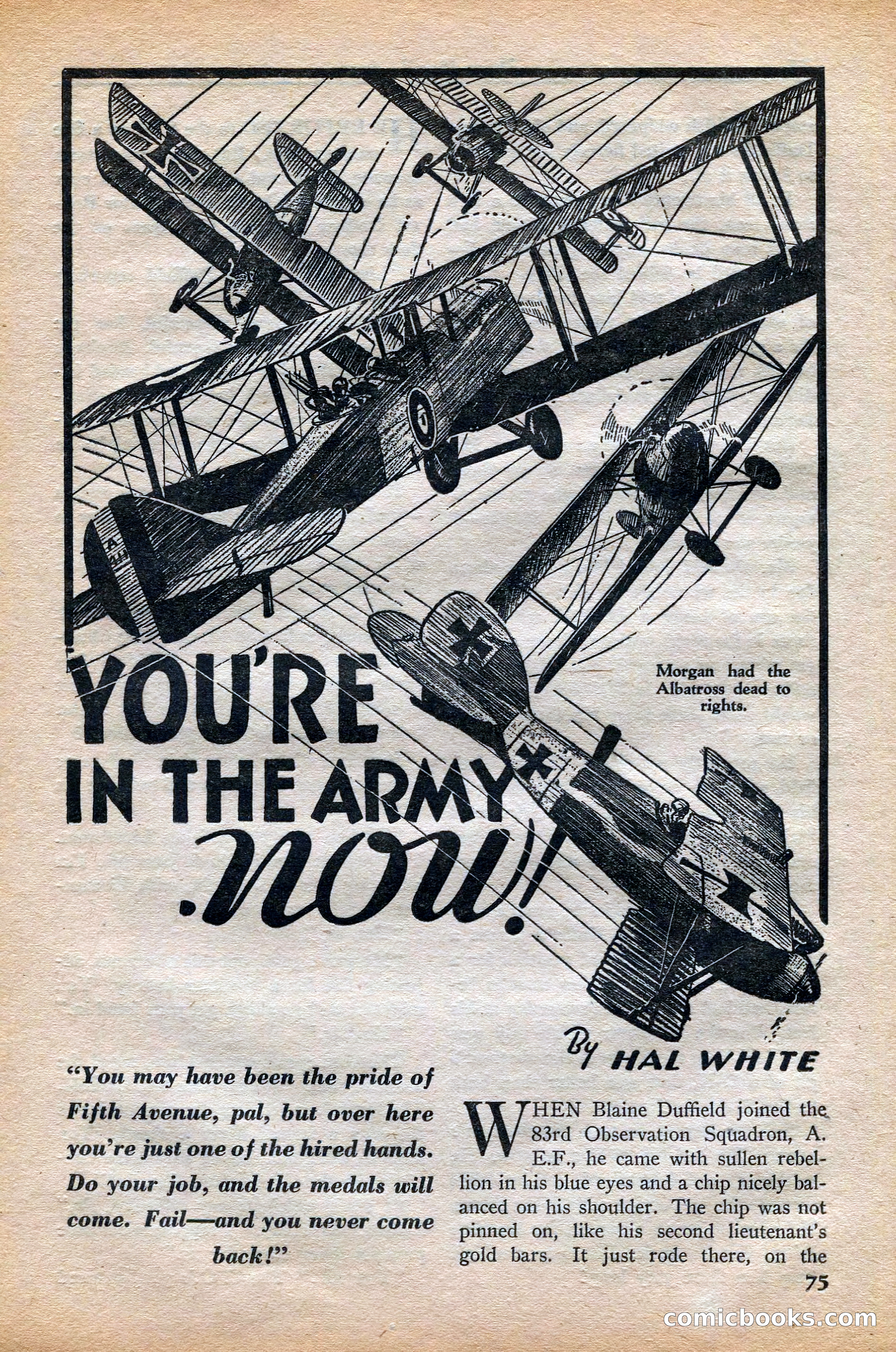 Dare-Devil Aces, November 1942 — page 76 of 118