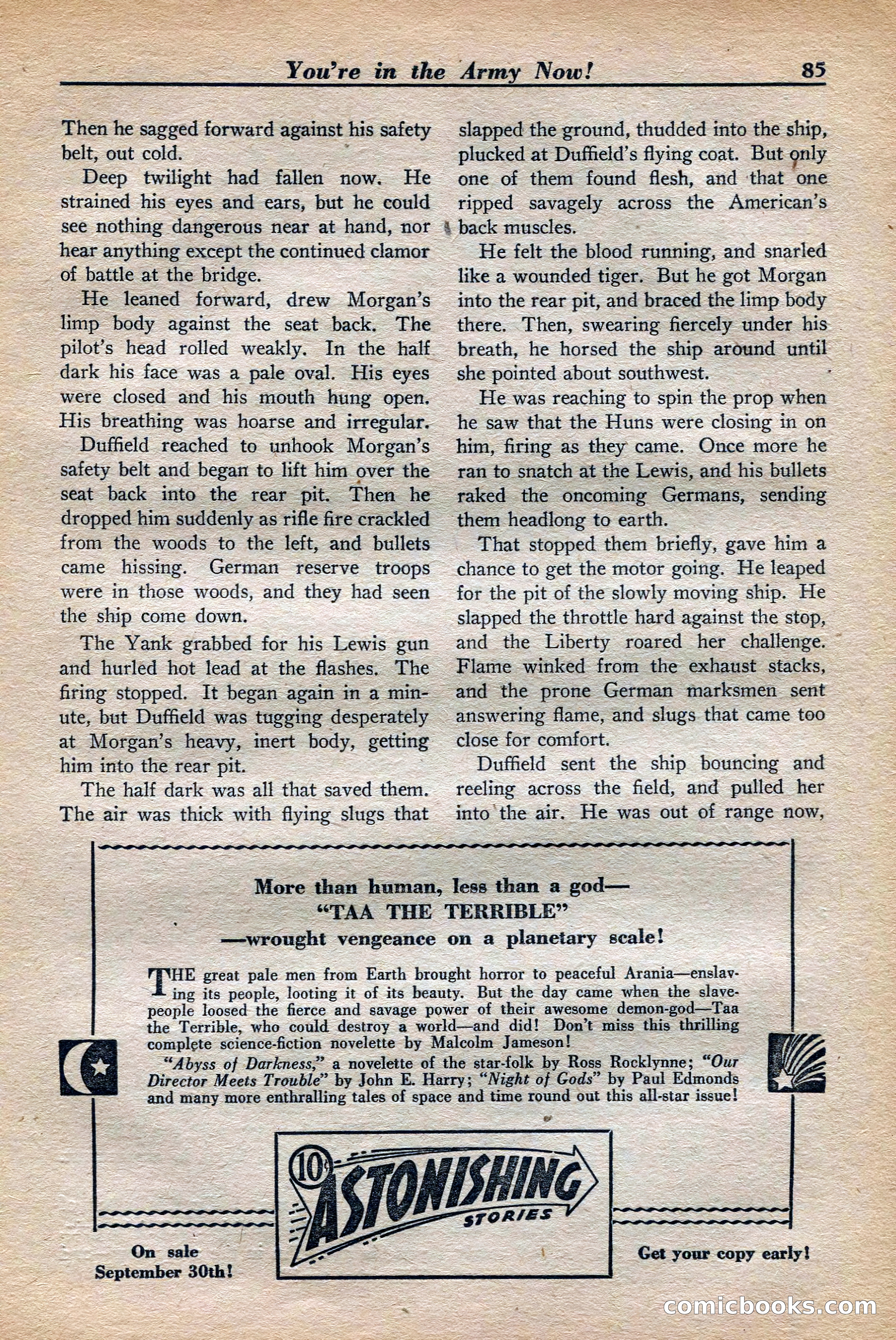 Dare-Devil Aces, November 1942 — page 87 of 118