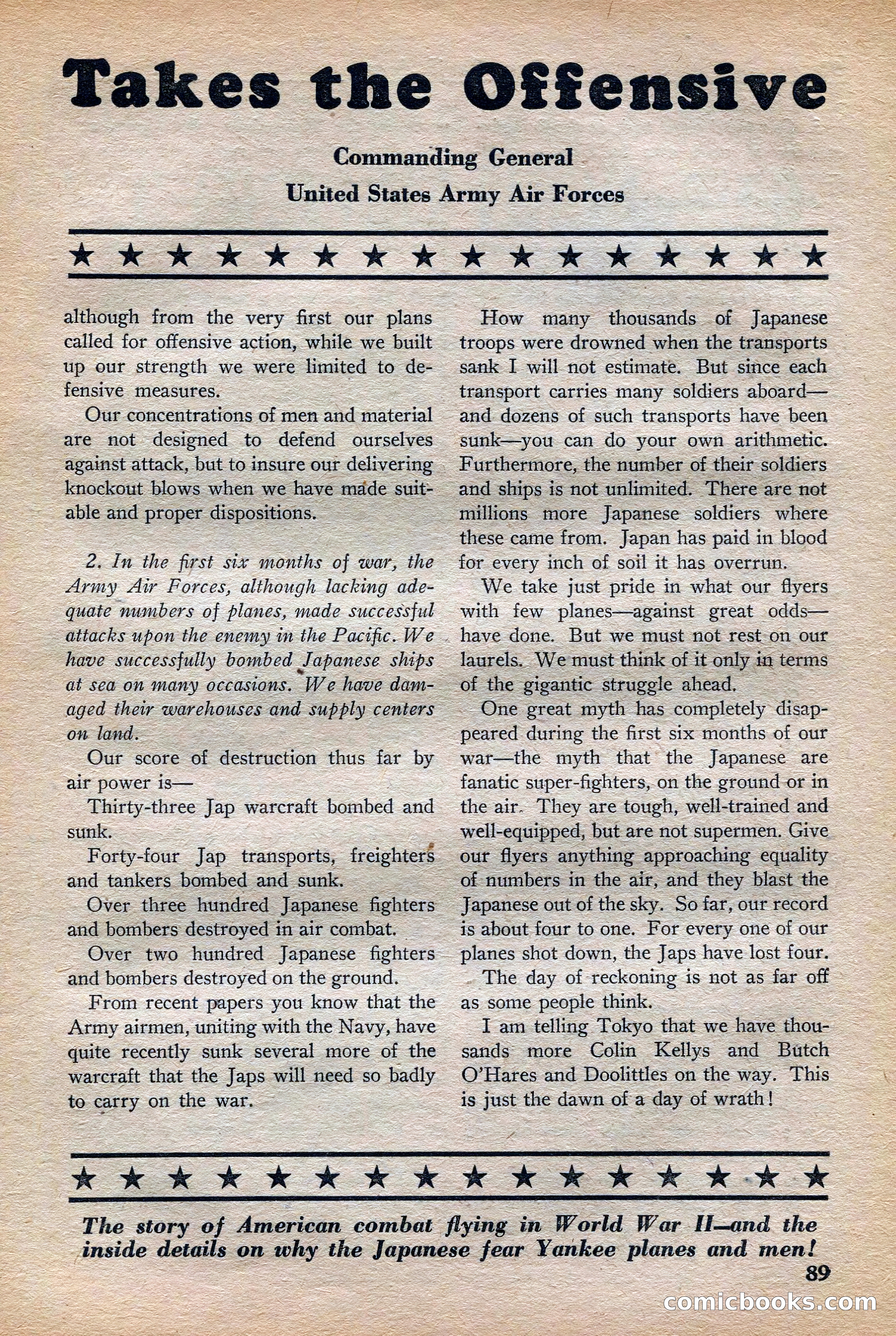 Dare-Devil Aces, November 1942 — page 91 of 118