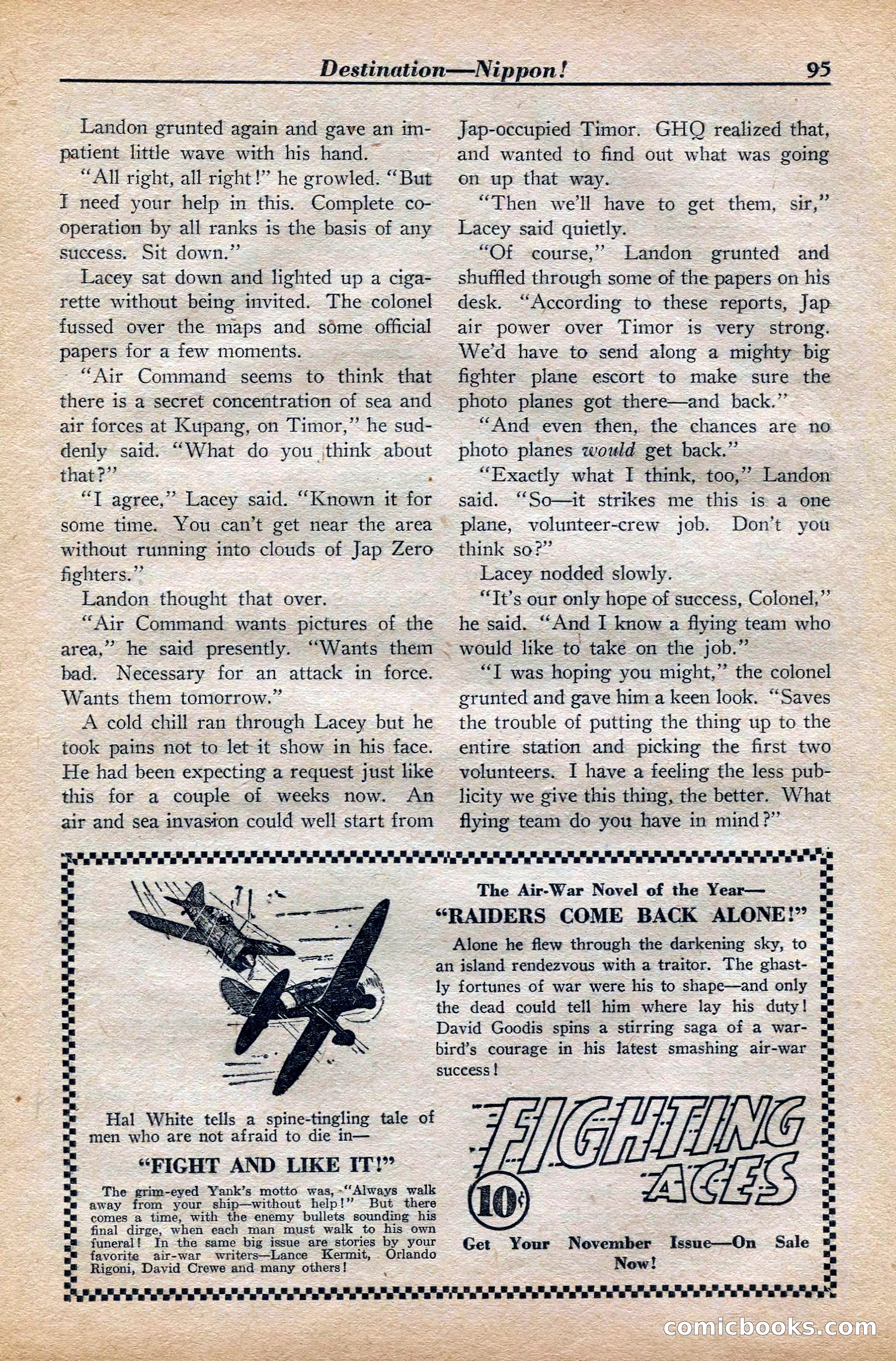 Dare-Devil Aces, November 1942 — page 97 of 118