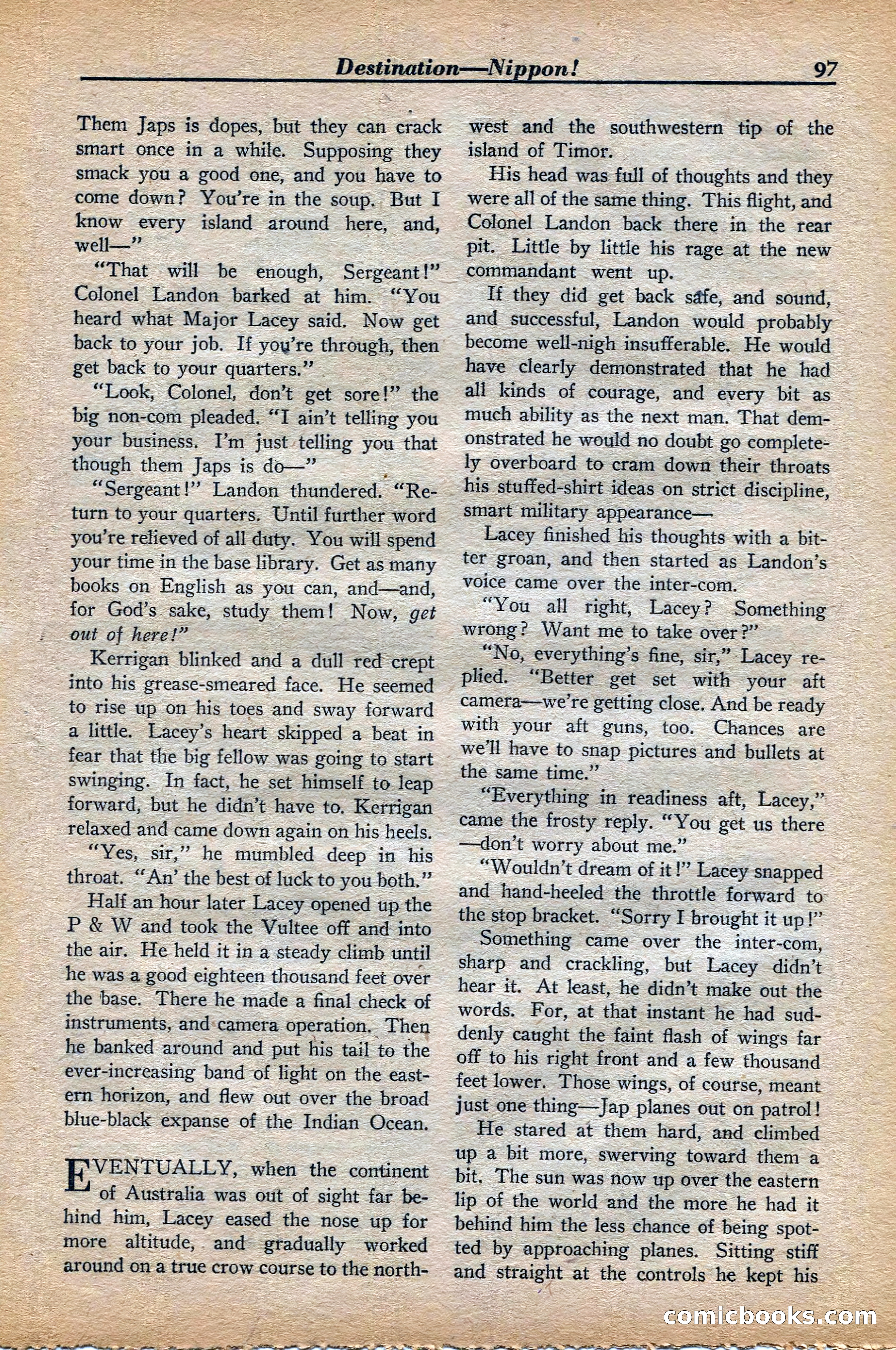 Dare-Devil Aces, November 1942 — page 99 of 118