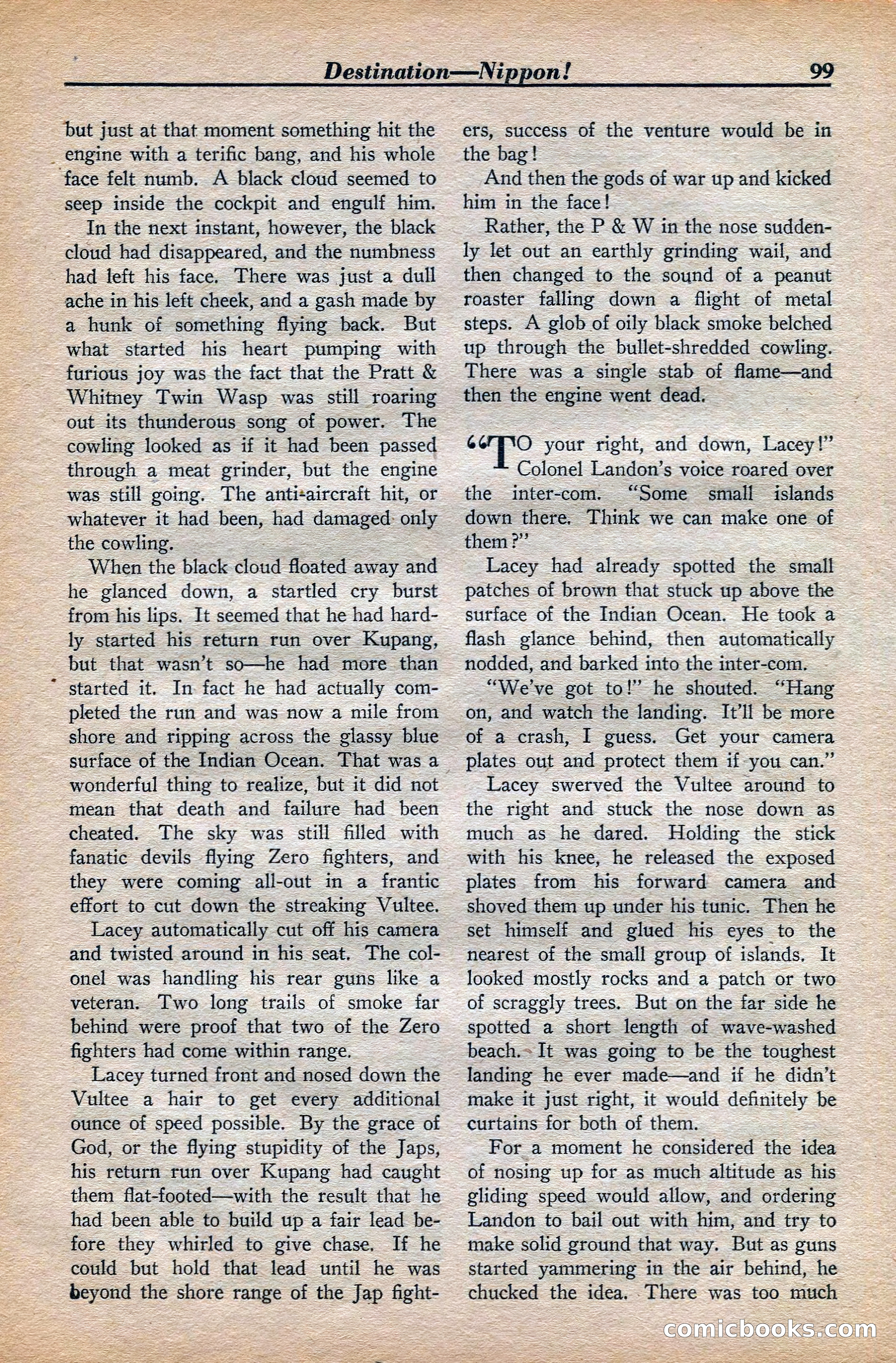 Dare-Devil Aces, November 1942 — page 101 of 118