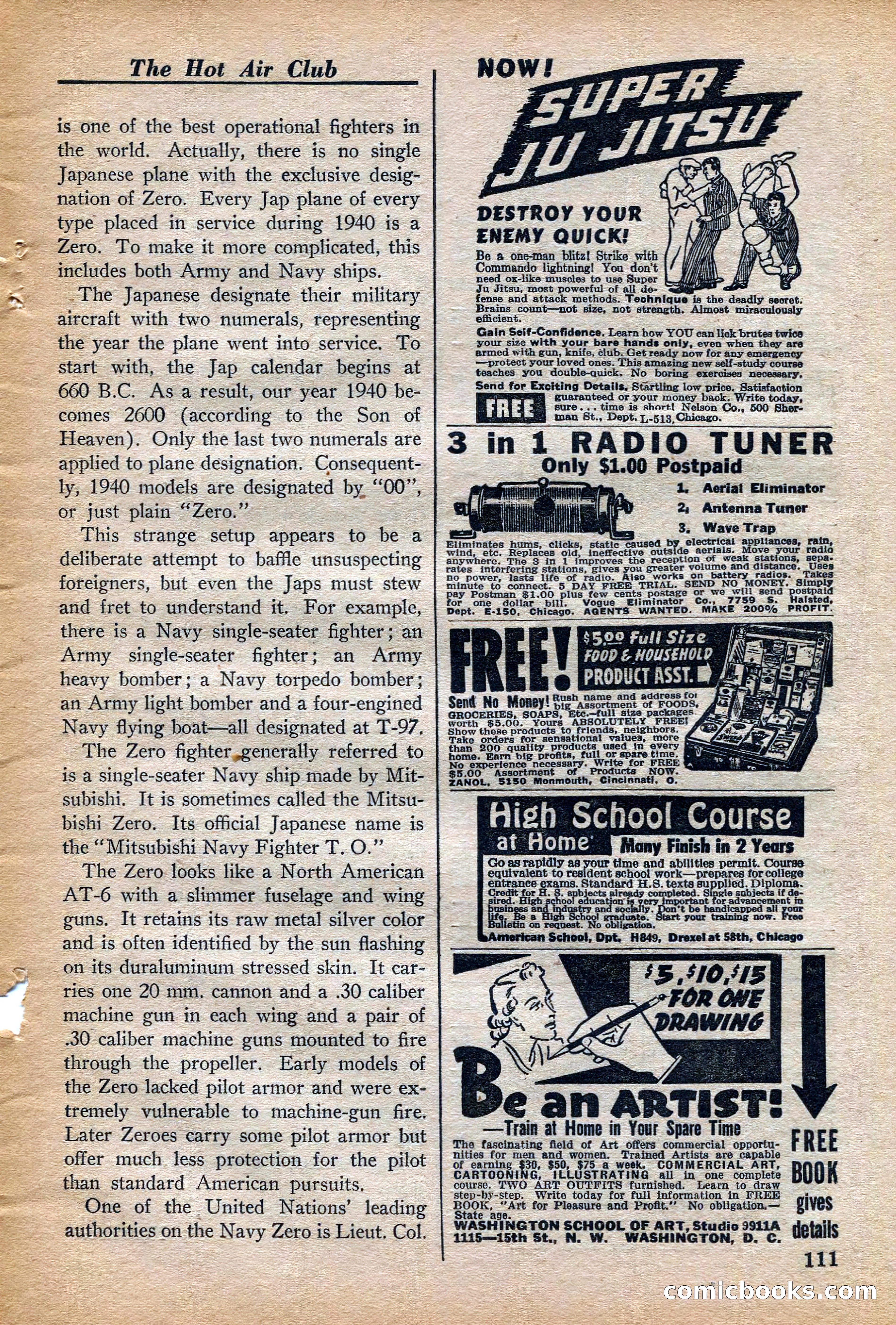 Dare-Devil Aces, November 1942 — page 113 of 118