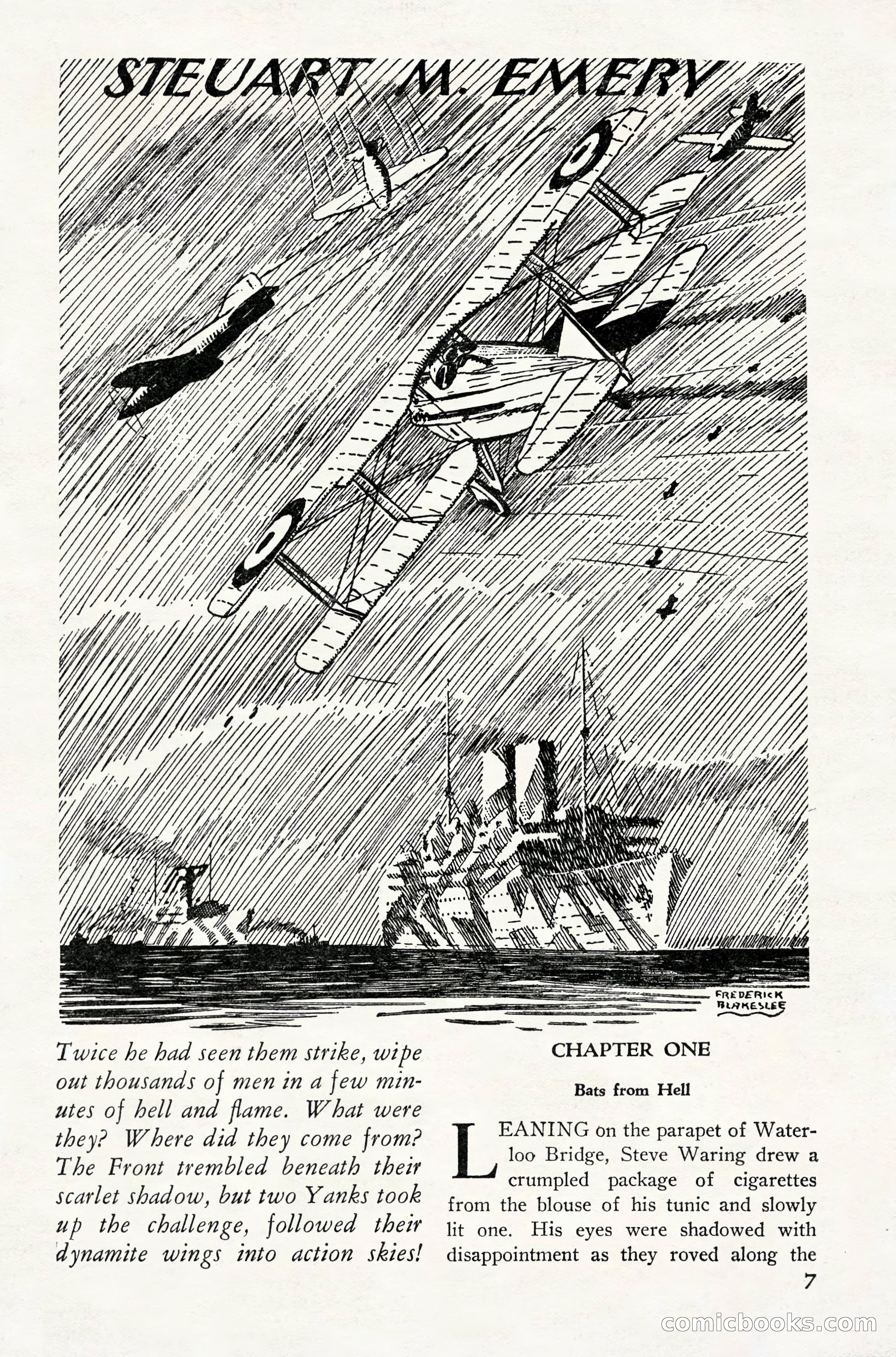 Dare-Devil Aces, March 1935 — page 9 of 132