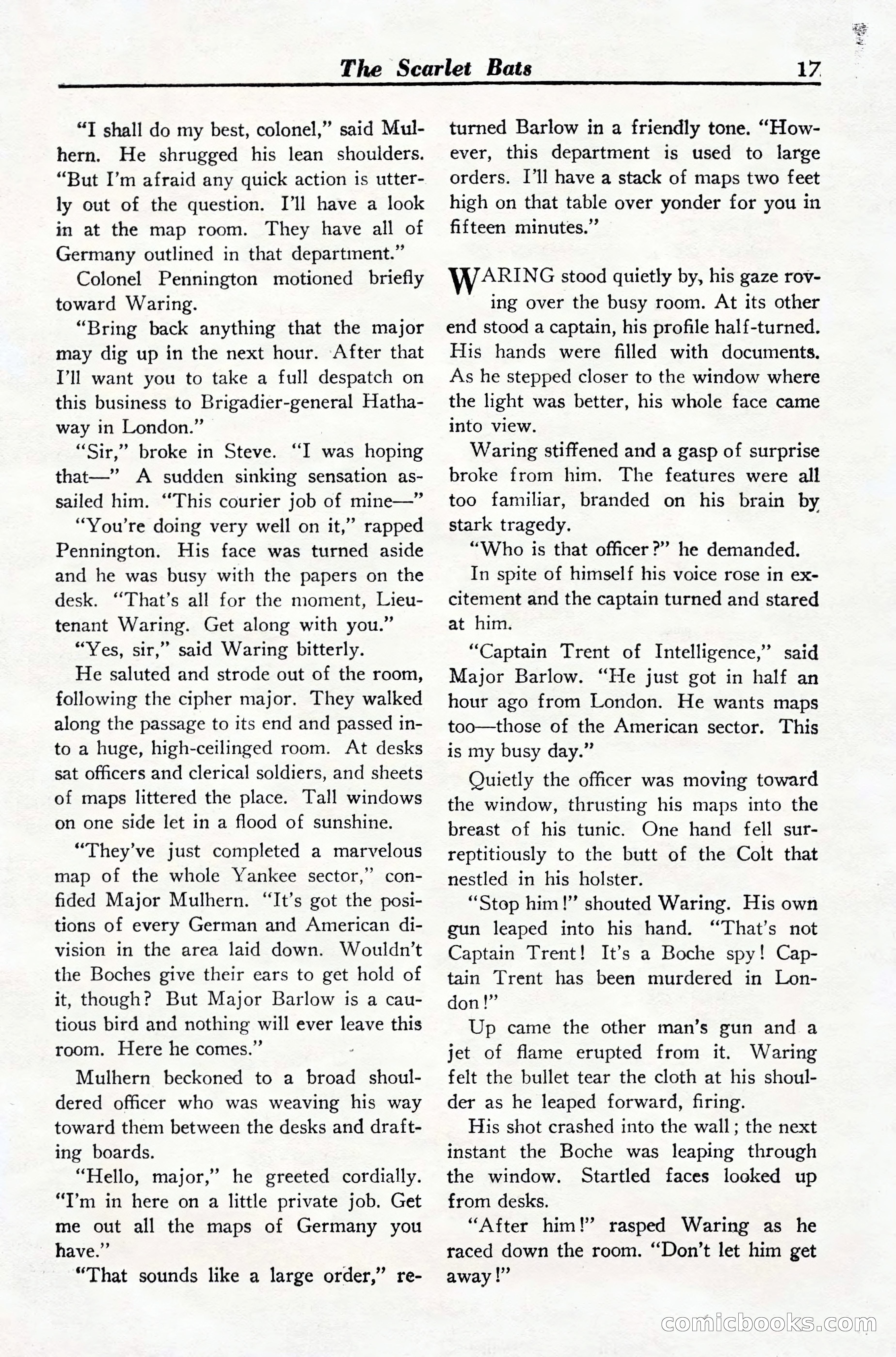 Dare-Devil Aces, March 1935 — page 19 of 132