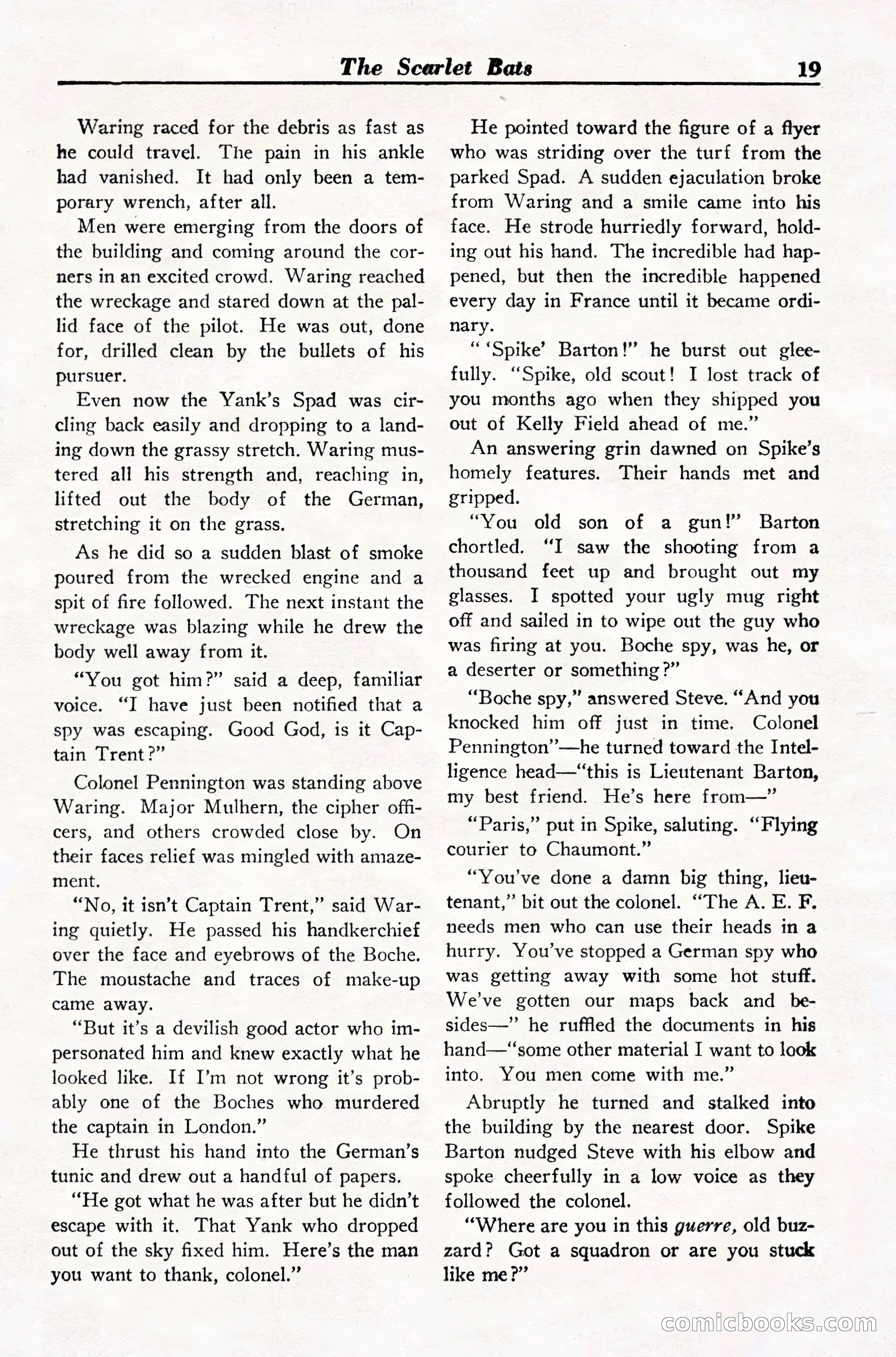 Dare-Devil Aces, March 1935 — page 21 of 132