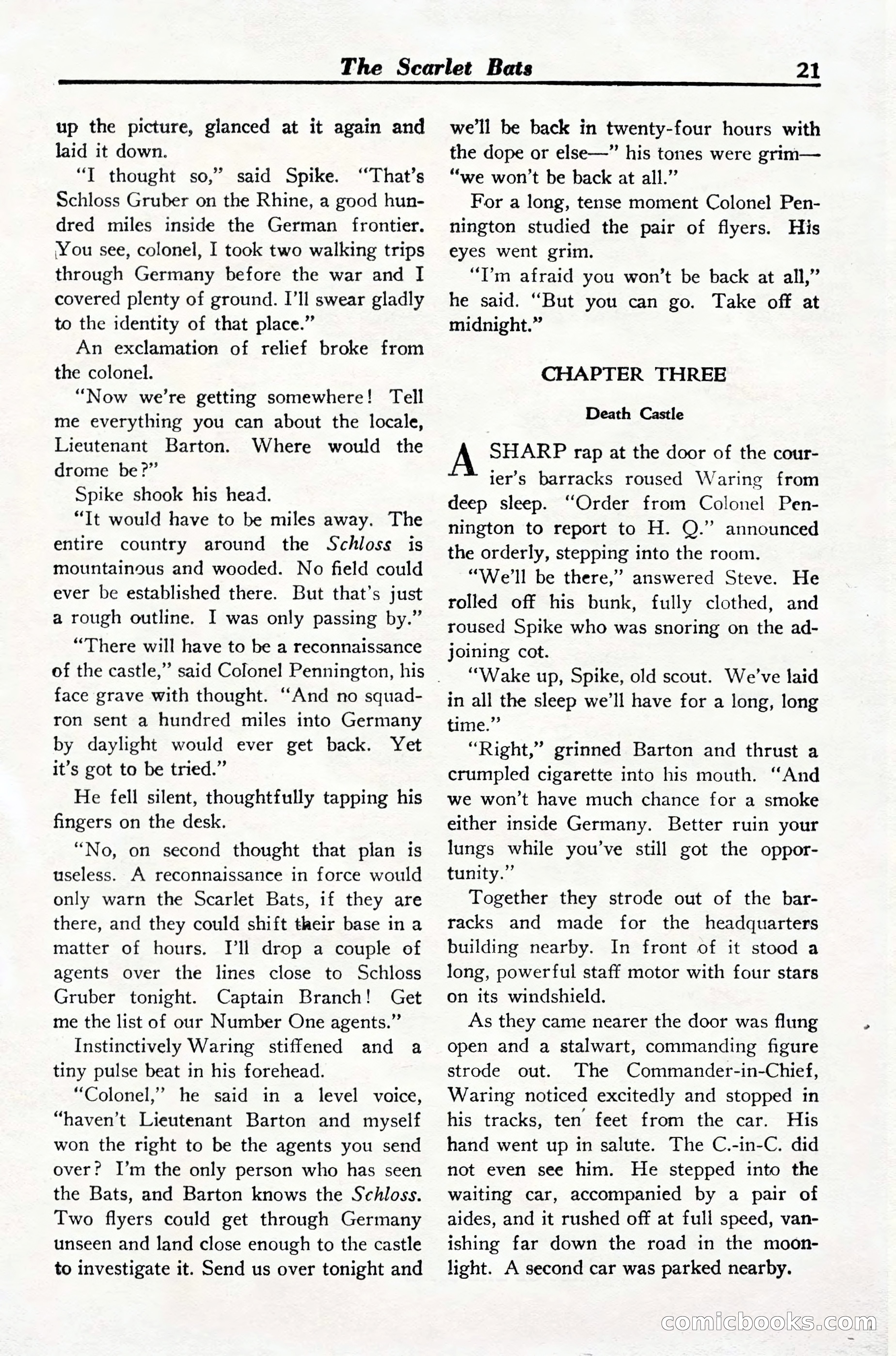 Dare-Devil Aces, March 1935 — page 23 of 132