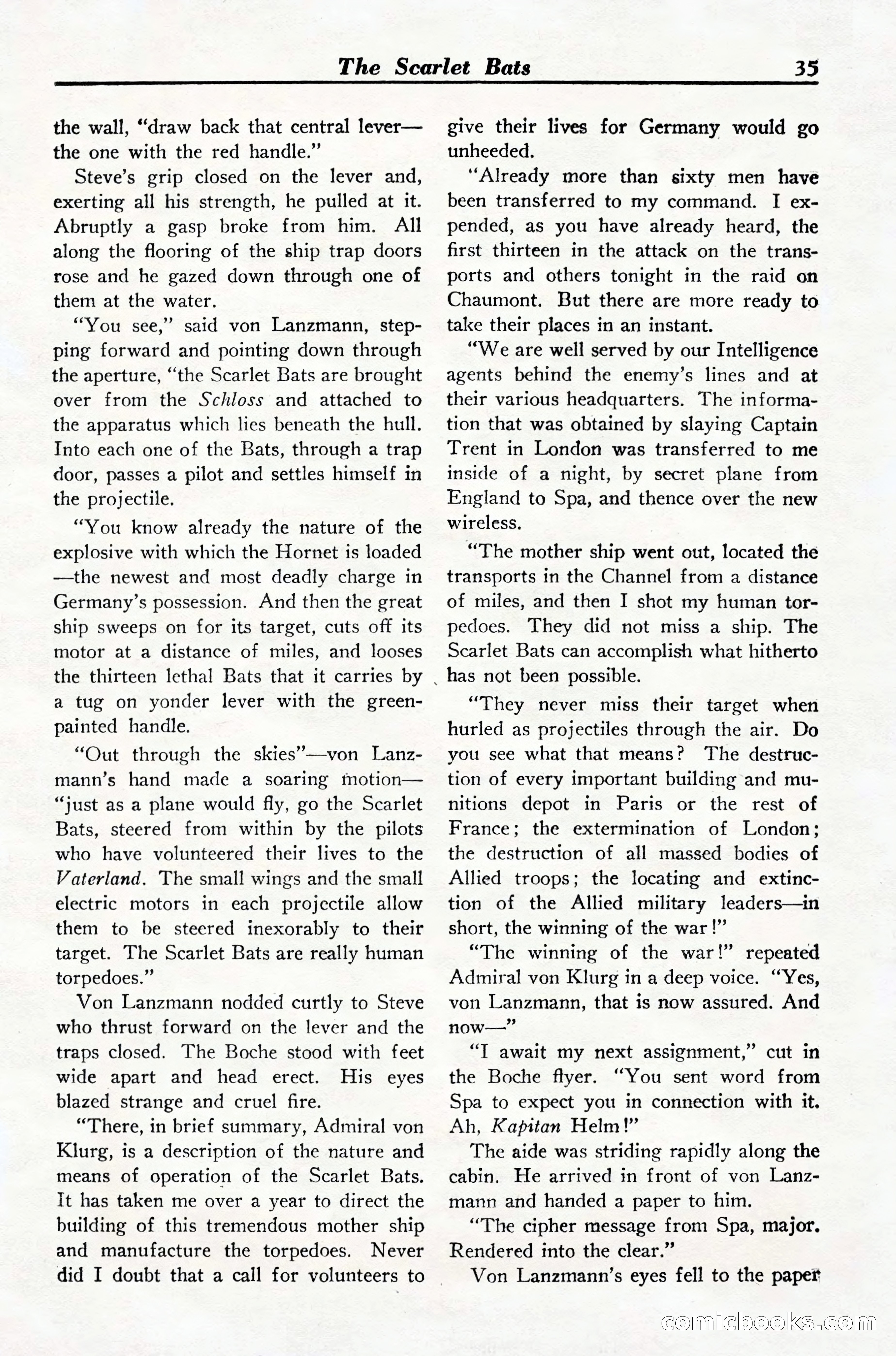 Dare-Devil Aces, March 1935 — page 37 of 132