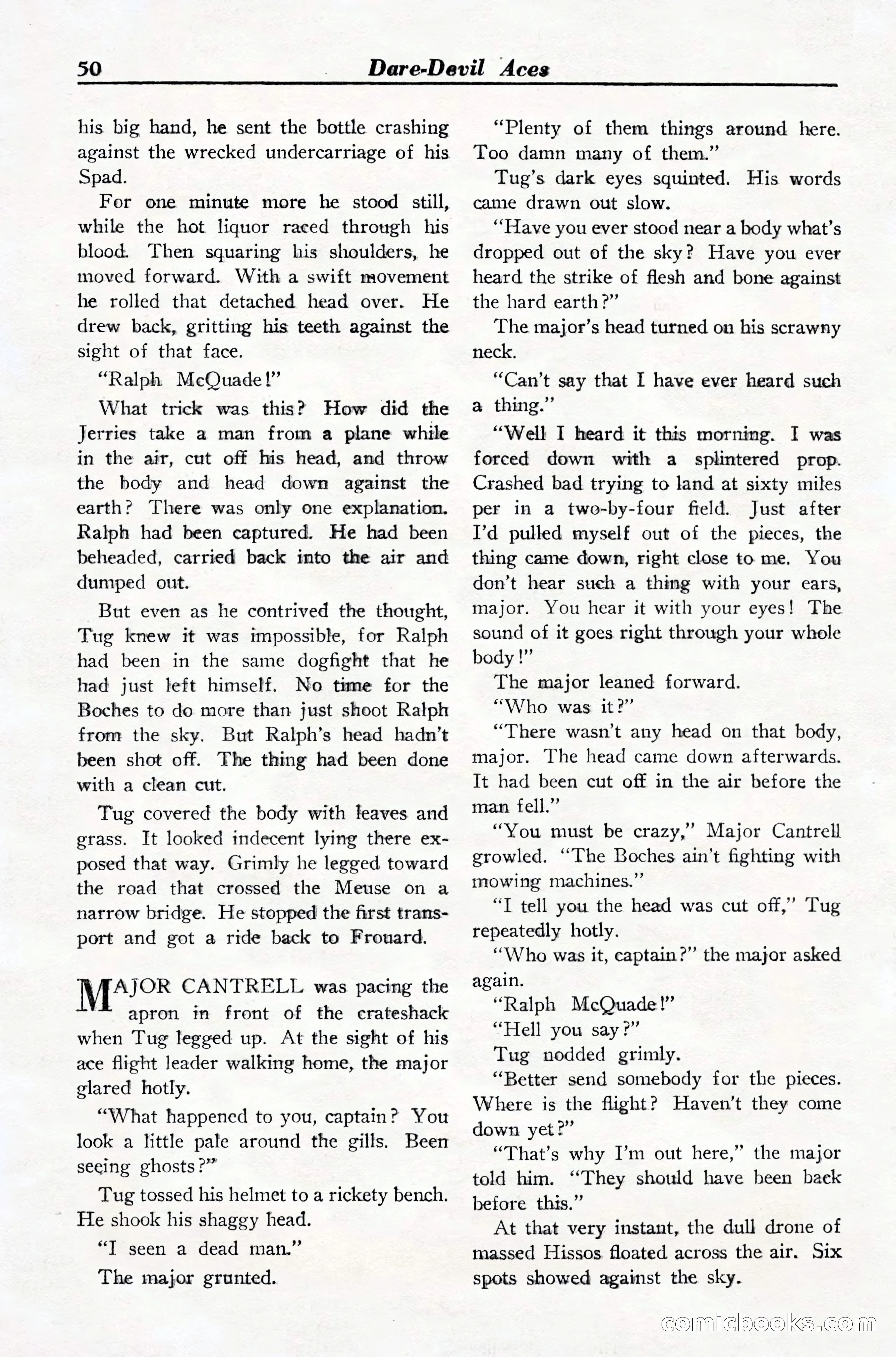 Dare-Devil Aces, March 1935 — page 52 of 132